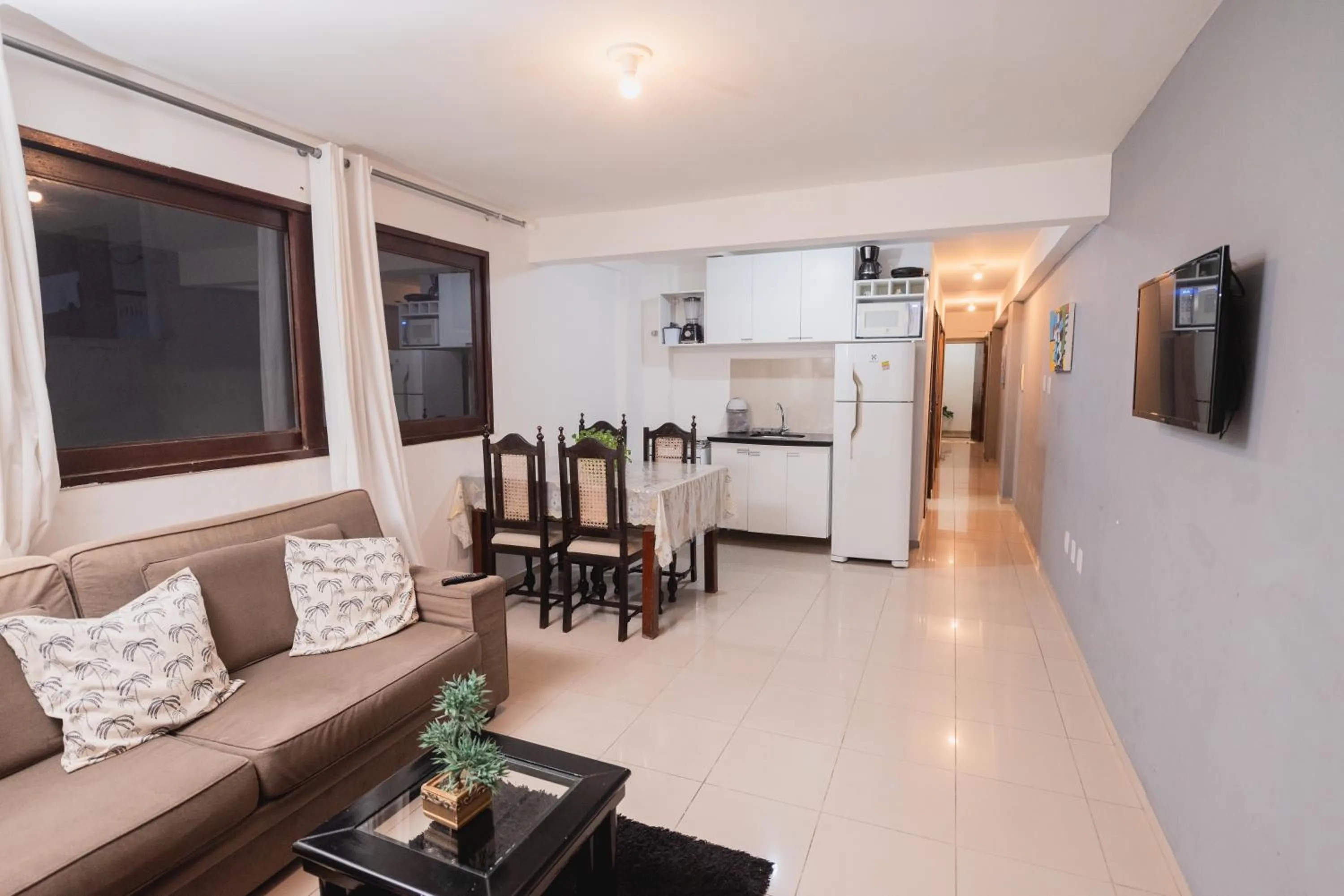 Living room in Apartamentos Natal Ponta Negra Vista Espetacular para o Mar