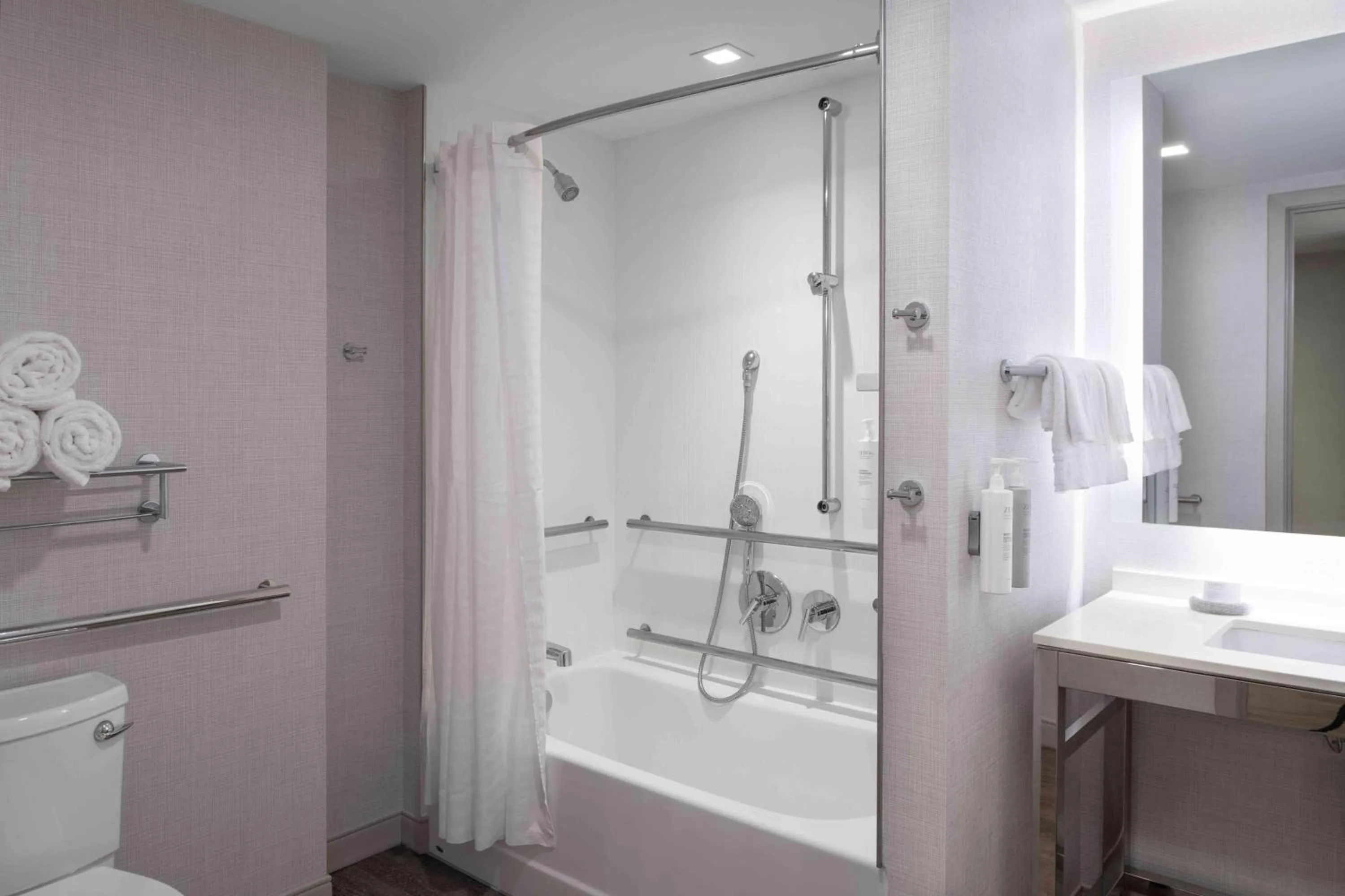 Bathroom in Homewood Suites By Hilton Boston Logan Airport Chelsea
