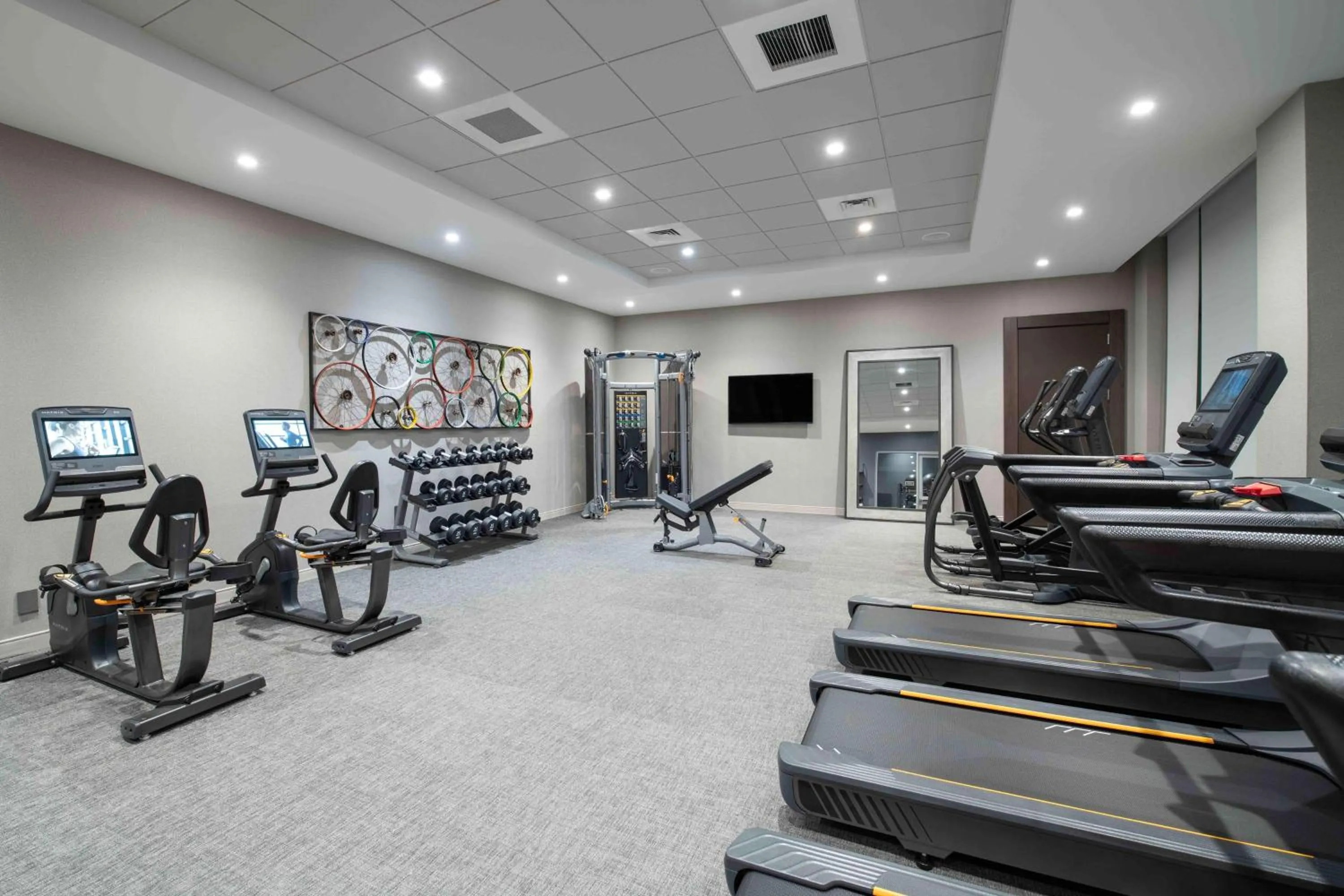 Fitness centre/facilities in Homewood Suites By Hilton Boston Logan Airport Chelsea
