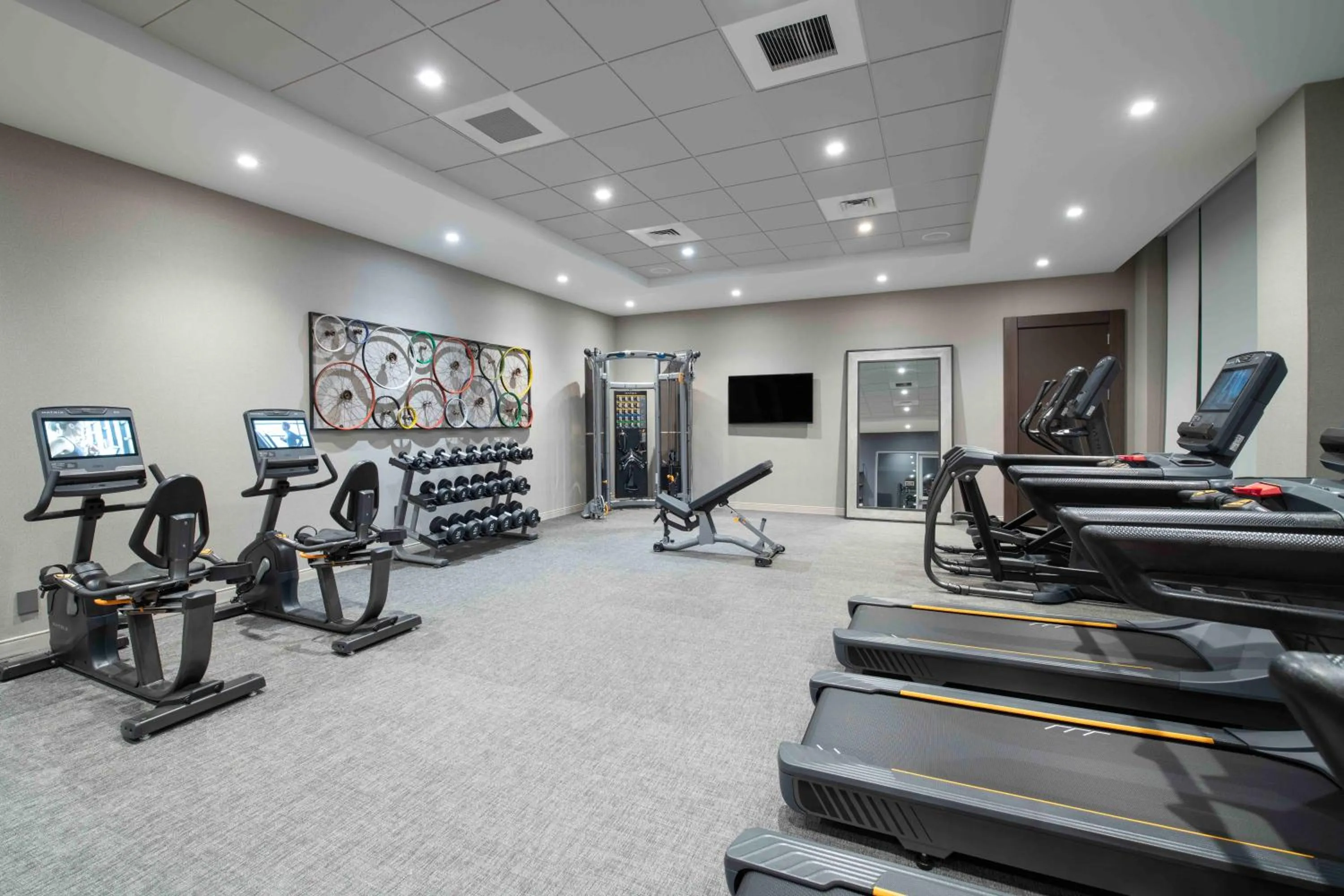 Fitness centre/facilities in Homewood Suites By Hilton Boston Logan Airport Chelsea