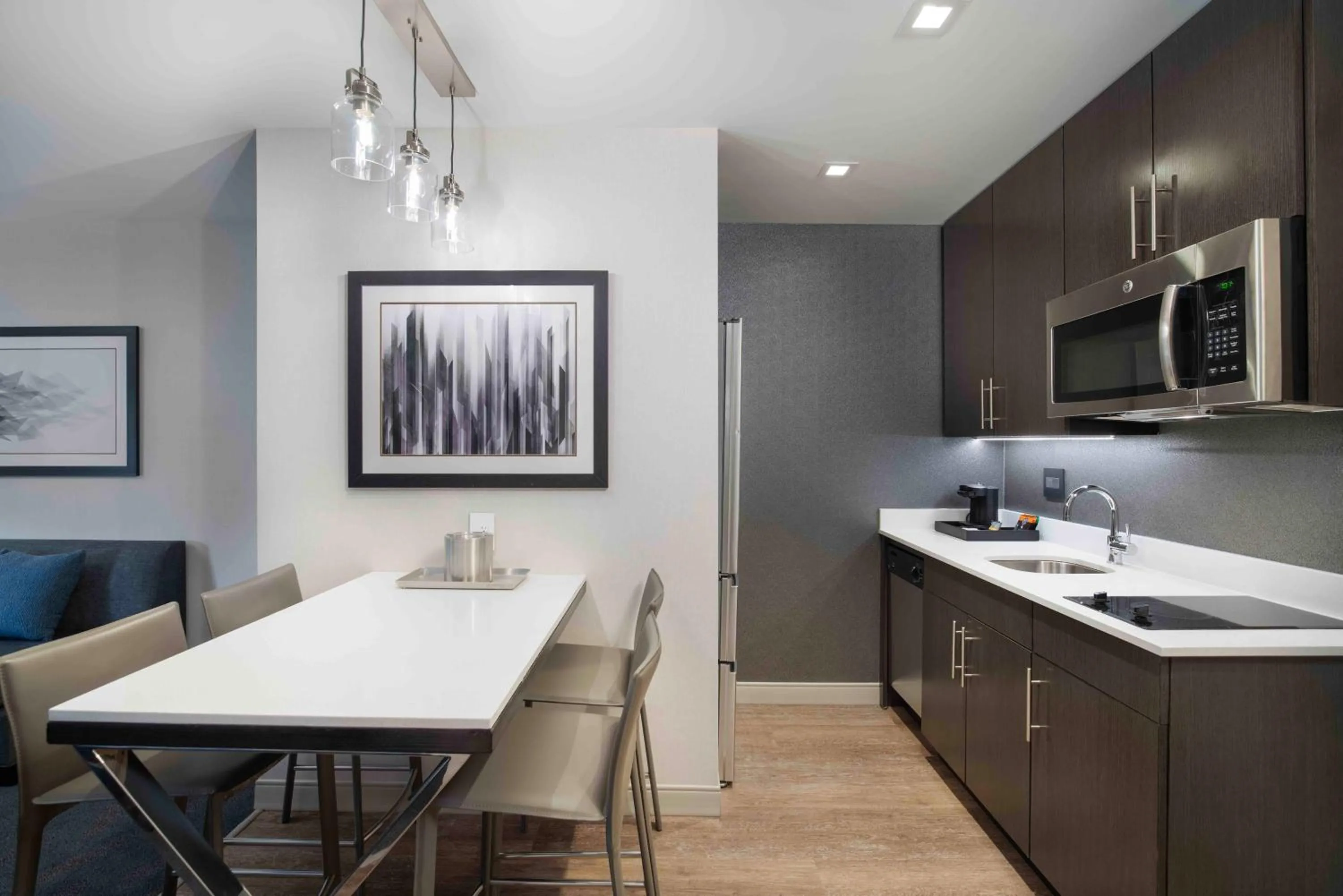kitchen in Homewood Suites By Hilton Boston Logan Airport Chelsea