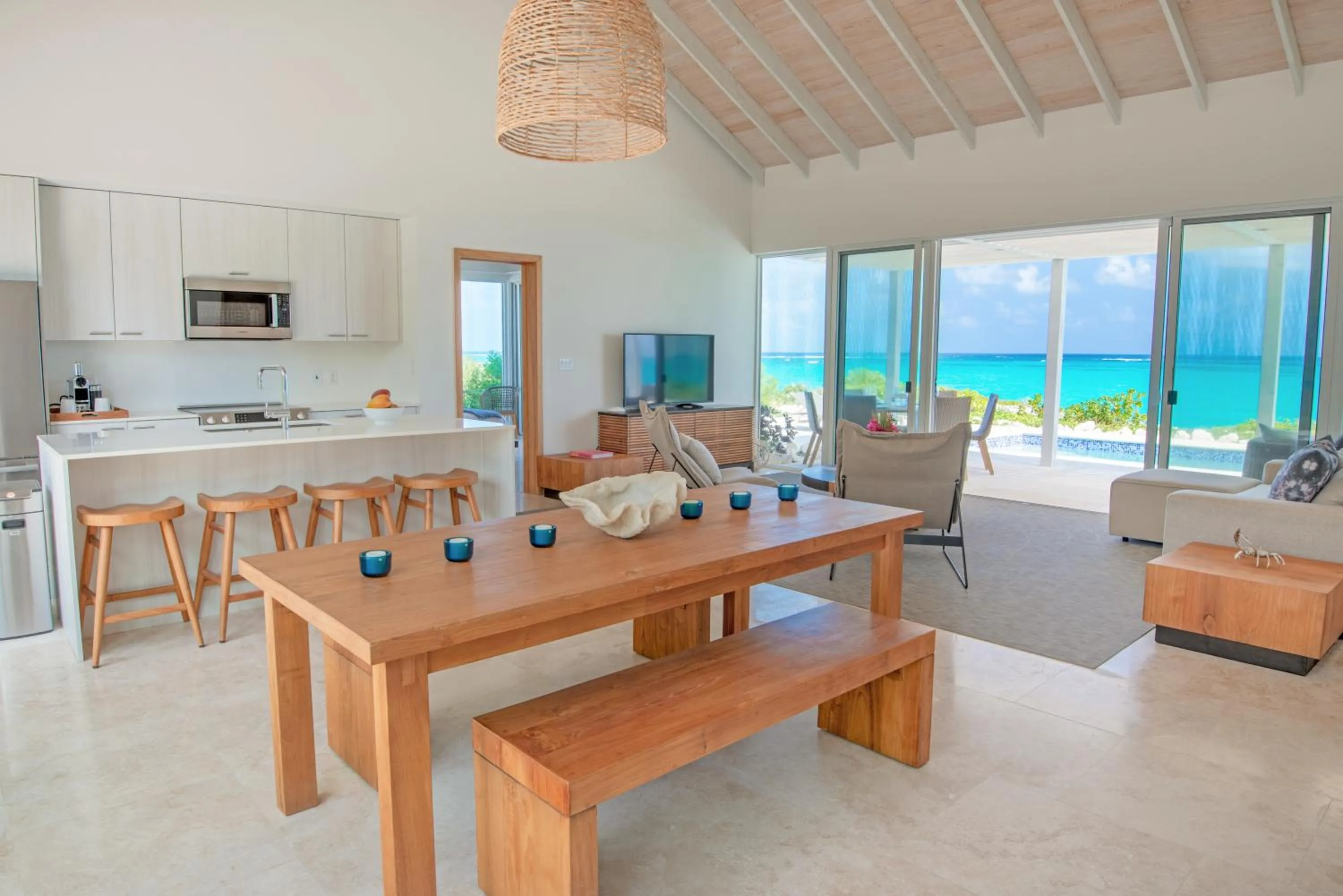 Dining area in Sailrock South Caicos, Small Luxury Hotels of the World