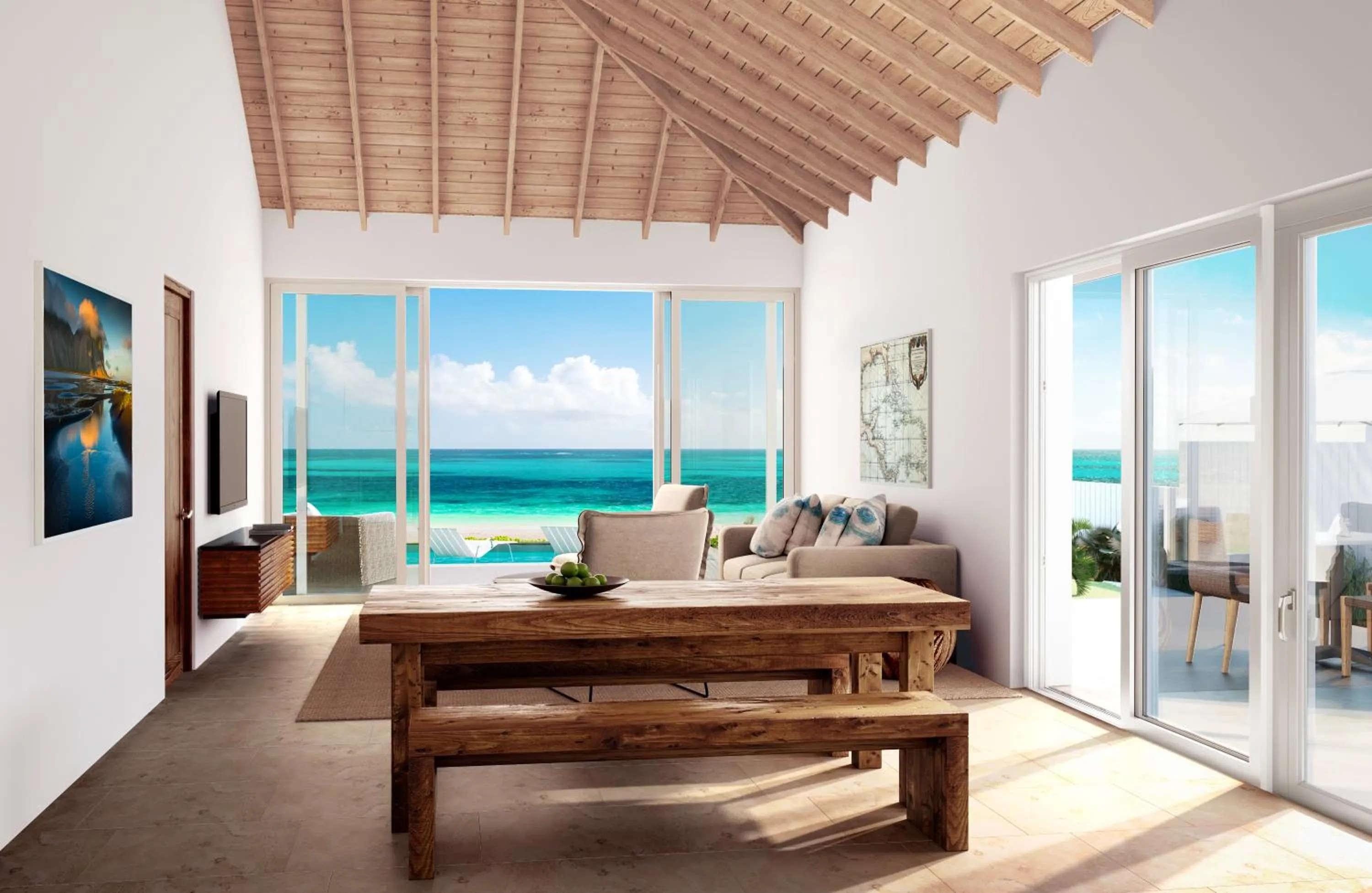 Balcony/Terrace in Sailrock South Caicos, Small Luxury Hotels of the World