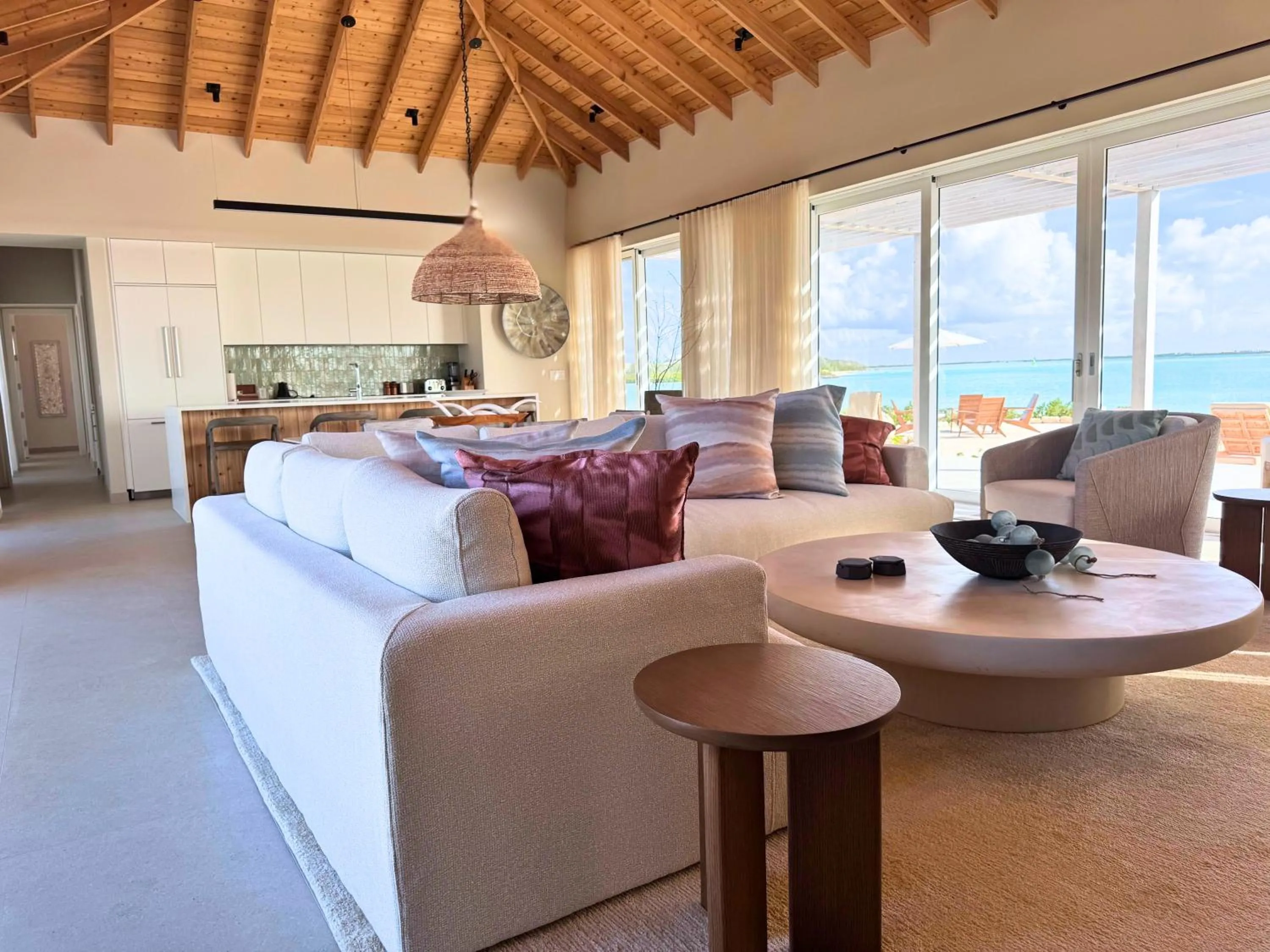 Living room in Sailrock South Caicos, Small Luxury Hotels of the World