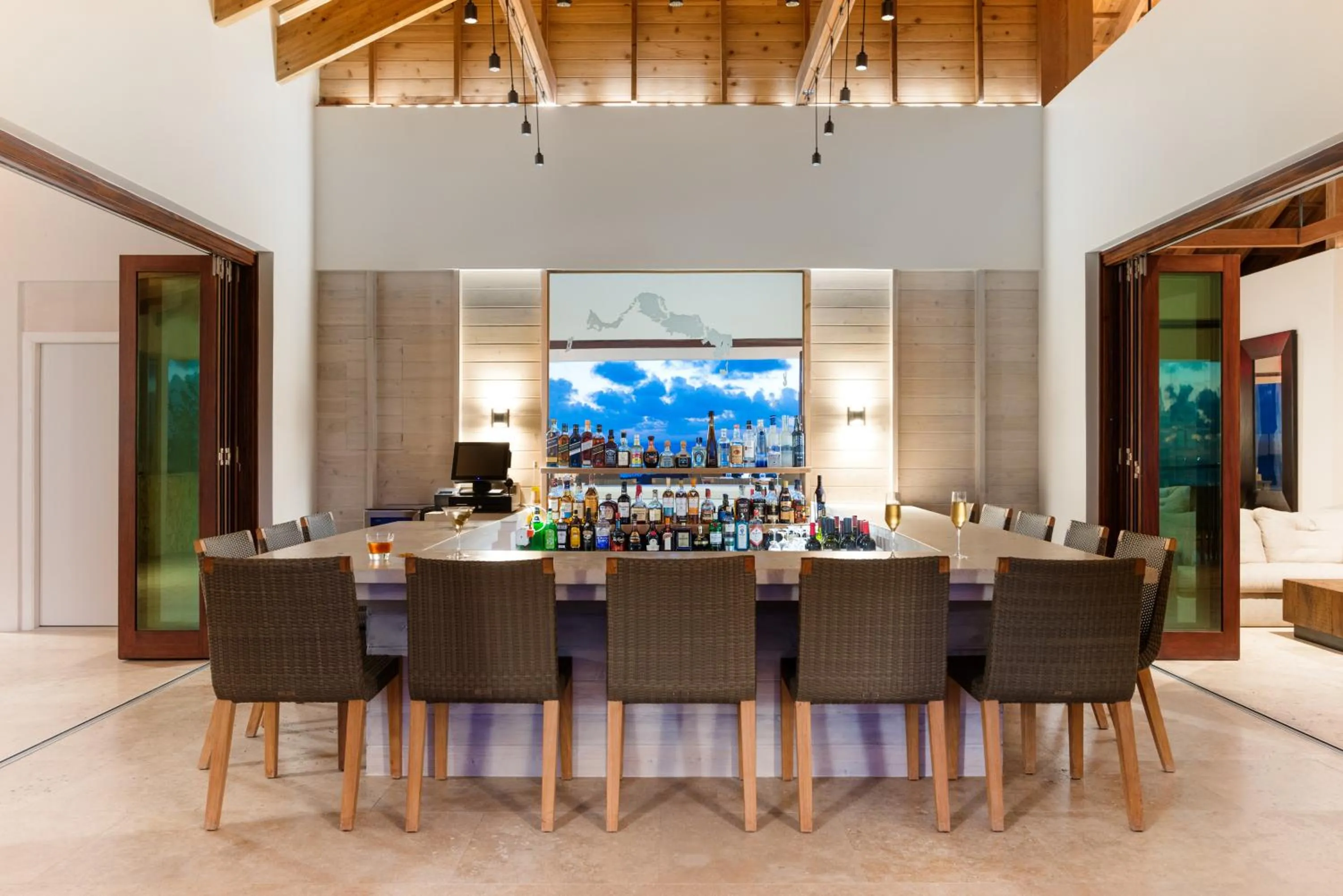 Restaurant/places to eat in Sailrock South Caicos, Small Luxury Hotels of the World