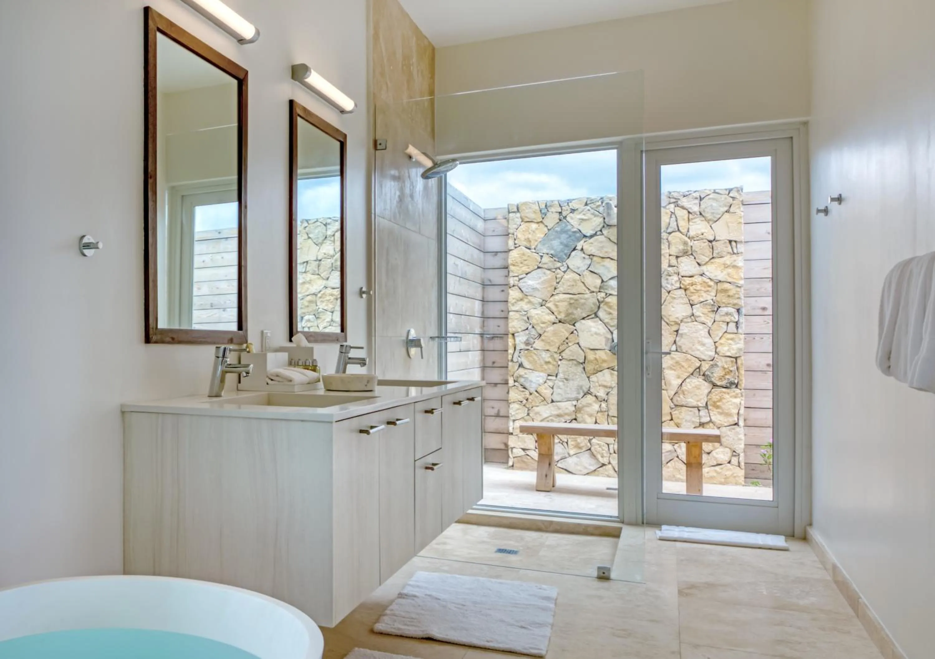 Bathroom in Sailrock South Caicos, Small Luxury Hotels of the World