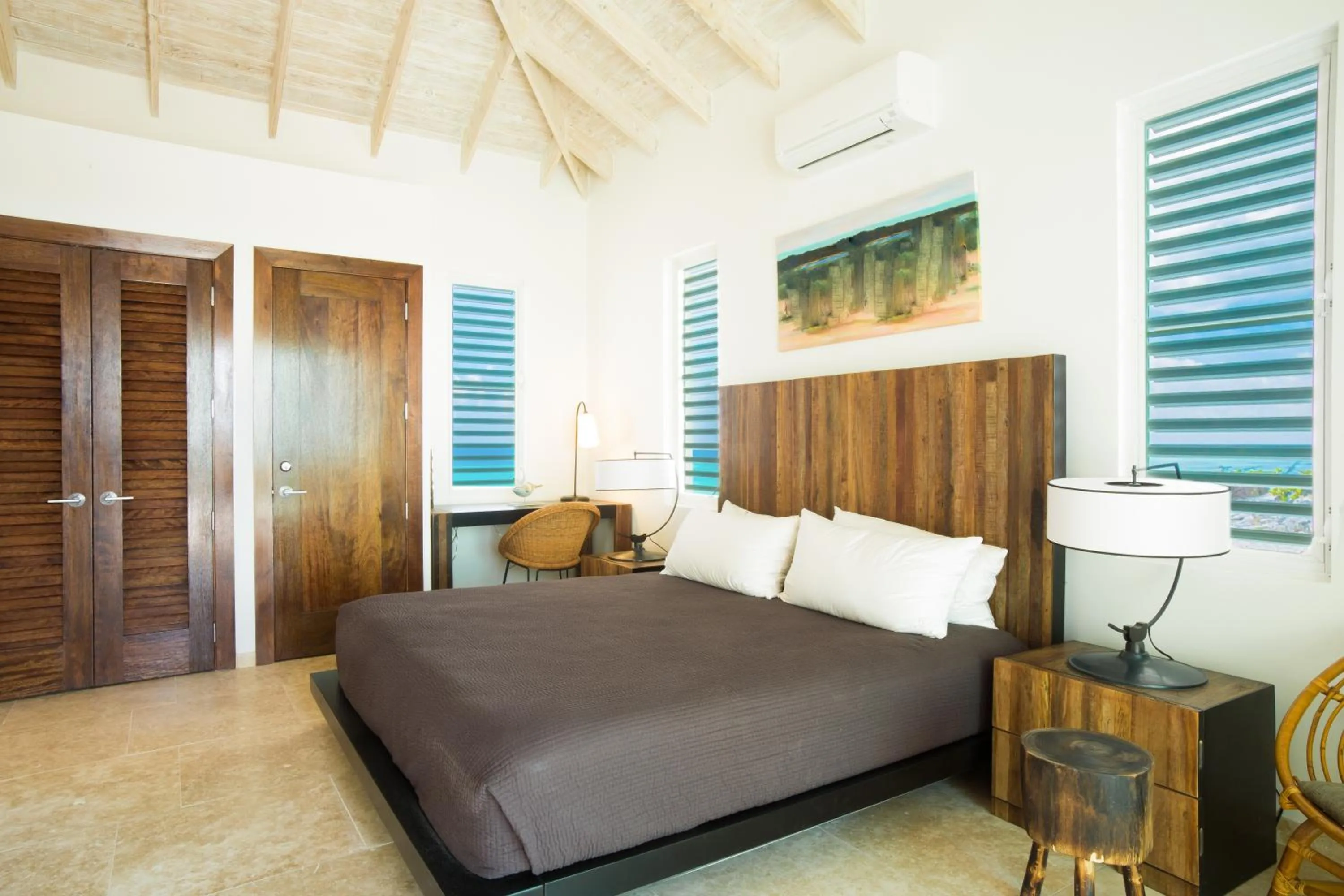 Bedroom, Bed in Sailrock South Caicos, Small Luxury Hotels of the World