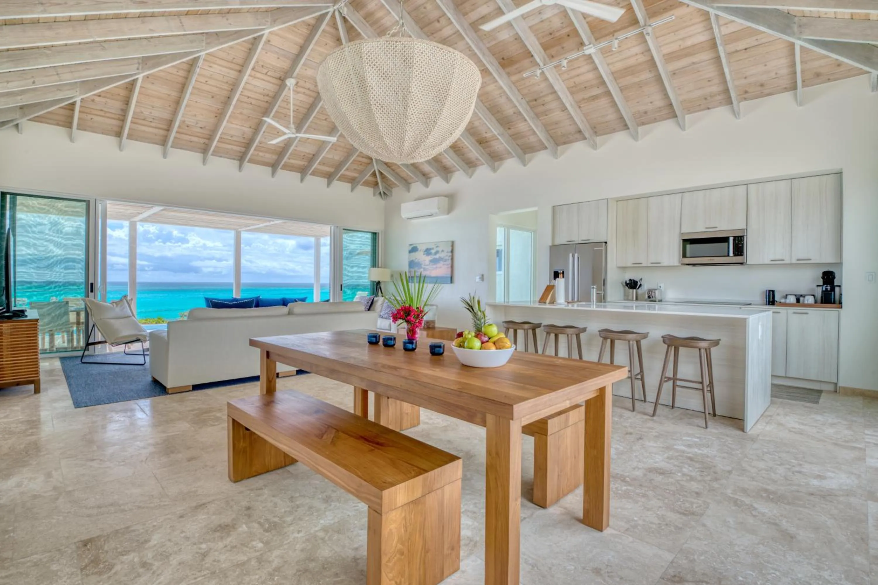Dining area in Sailrock South Caicos, Small Luxury Hotels of the World