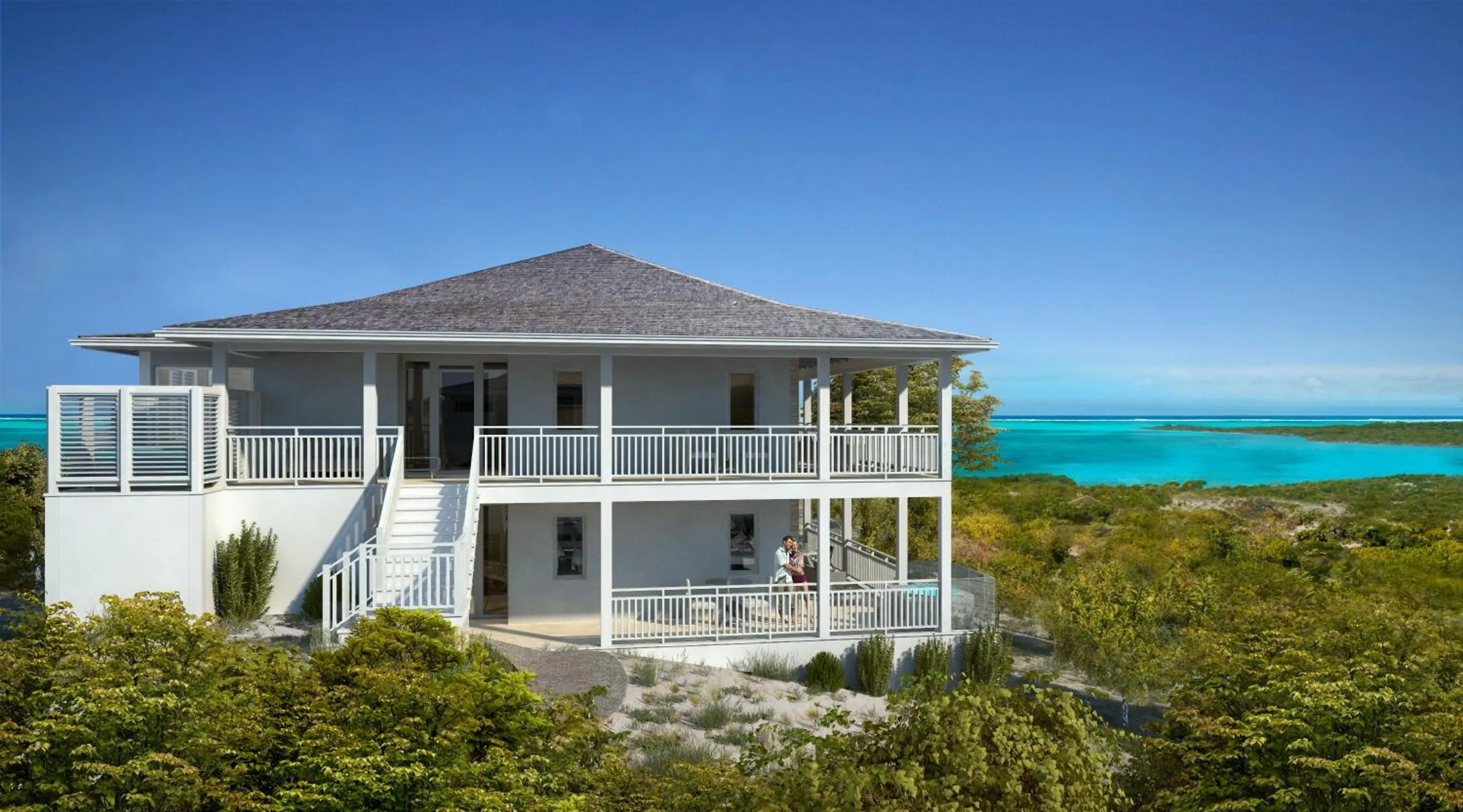 Bird's eye view in Sailrock South Caicos, Small Luxury Hotels of the World