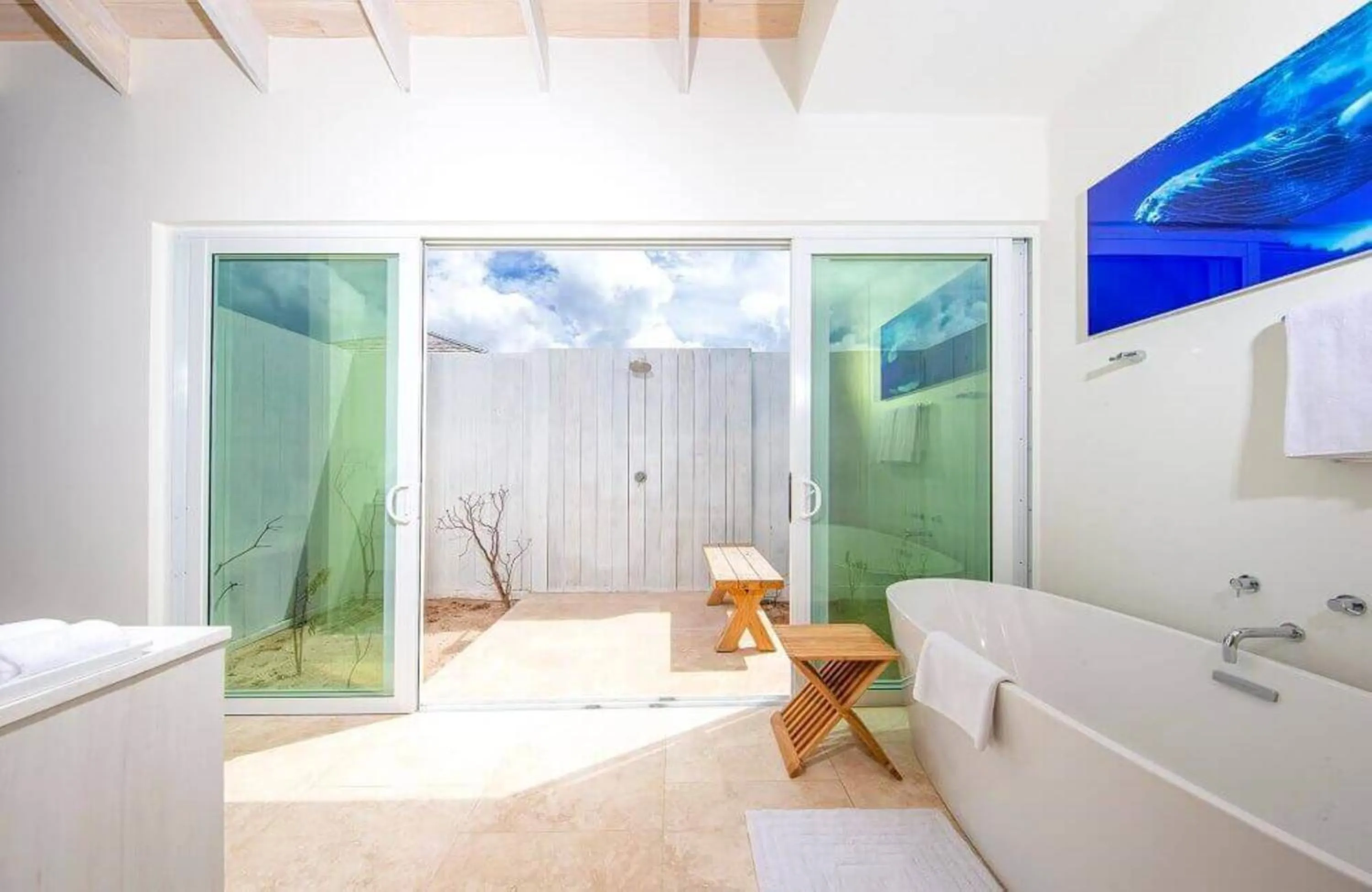 Bathroom in Sailrock South Caicos, Small Luxury Hotels of the World