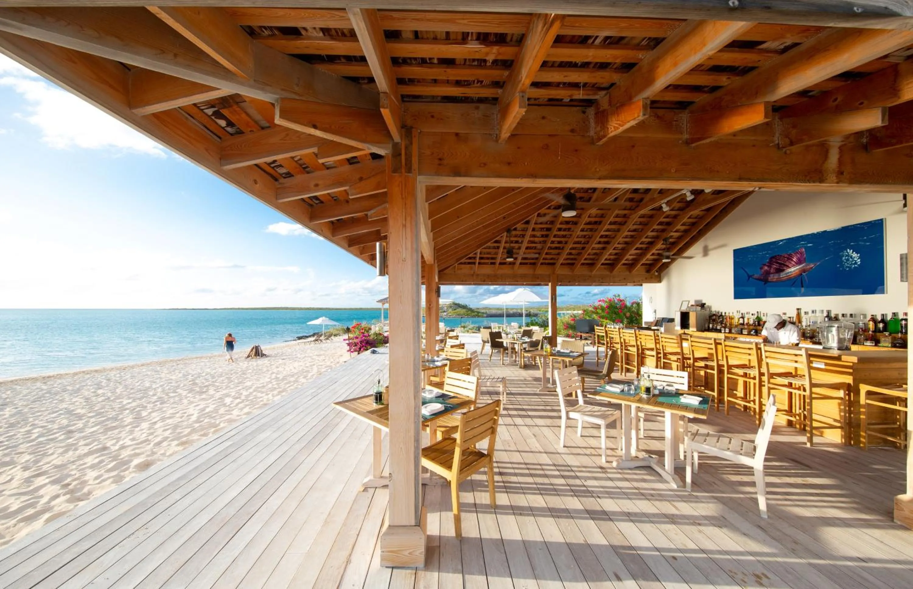 Restaurant/places to eat in Sailrock South Caicos, Small Luxury Hotels of the World
