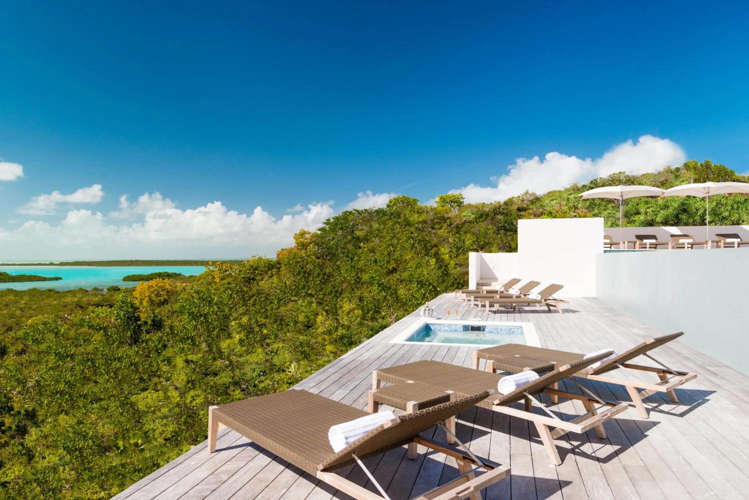 Patio in Sailrock South Caicos, Small Luxury Hotels of the World