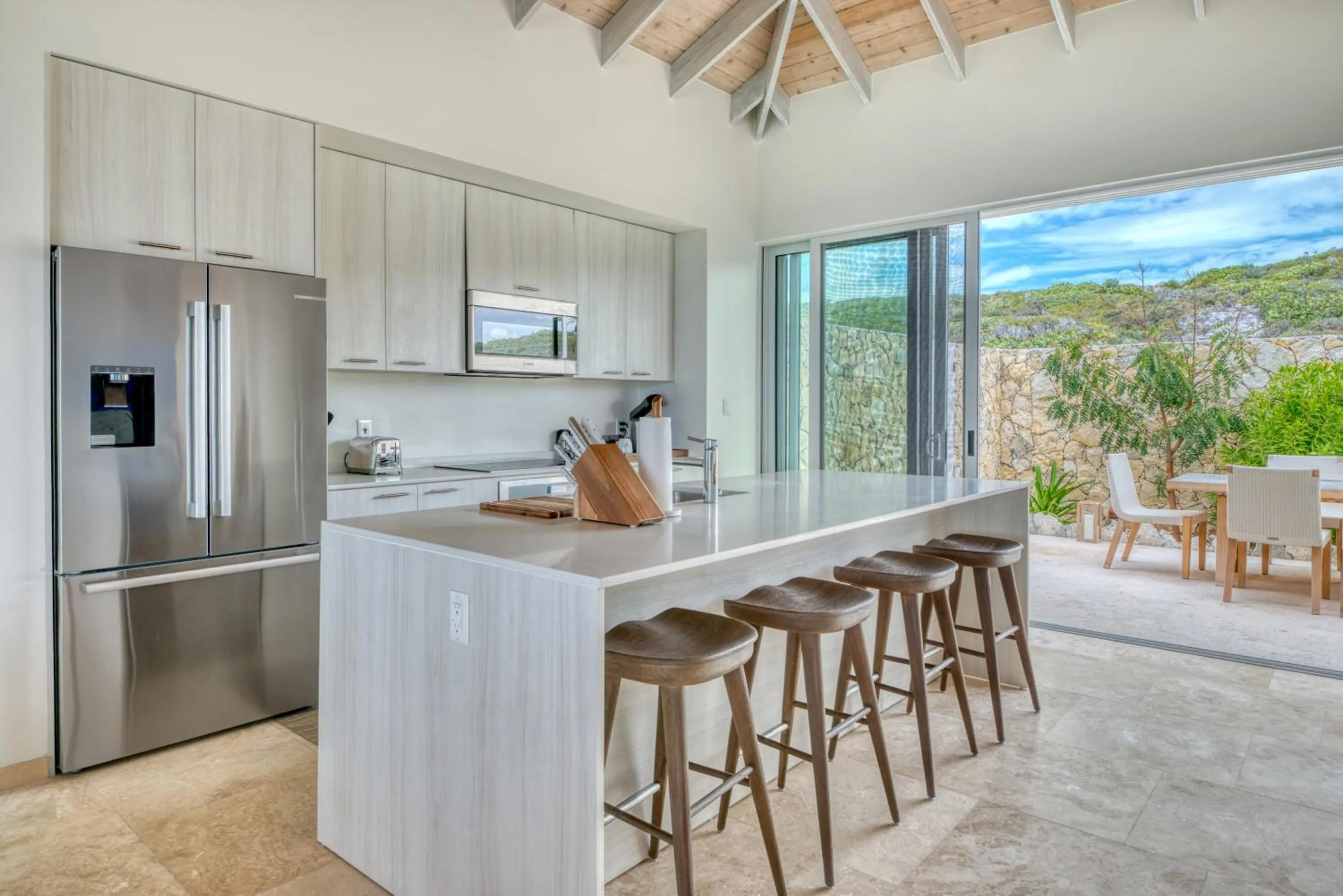 kitchen in Sailrock South Caicos, Small Luxury Hotels of the World