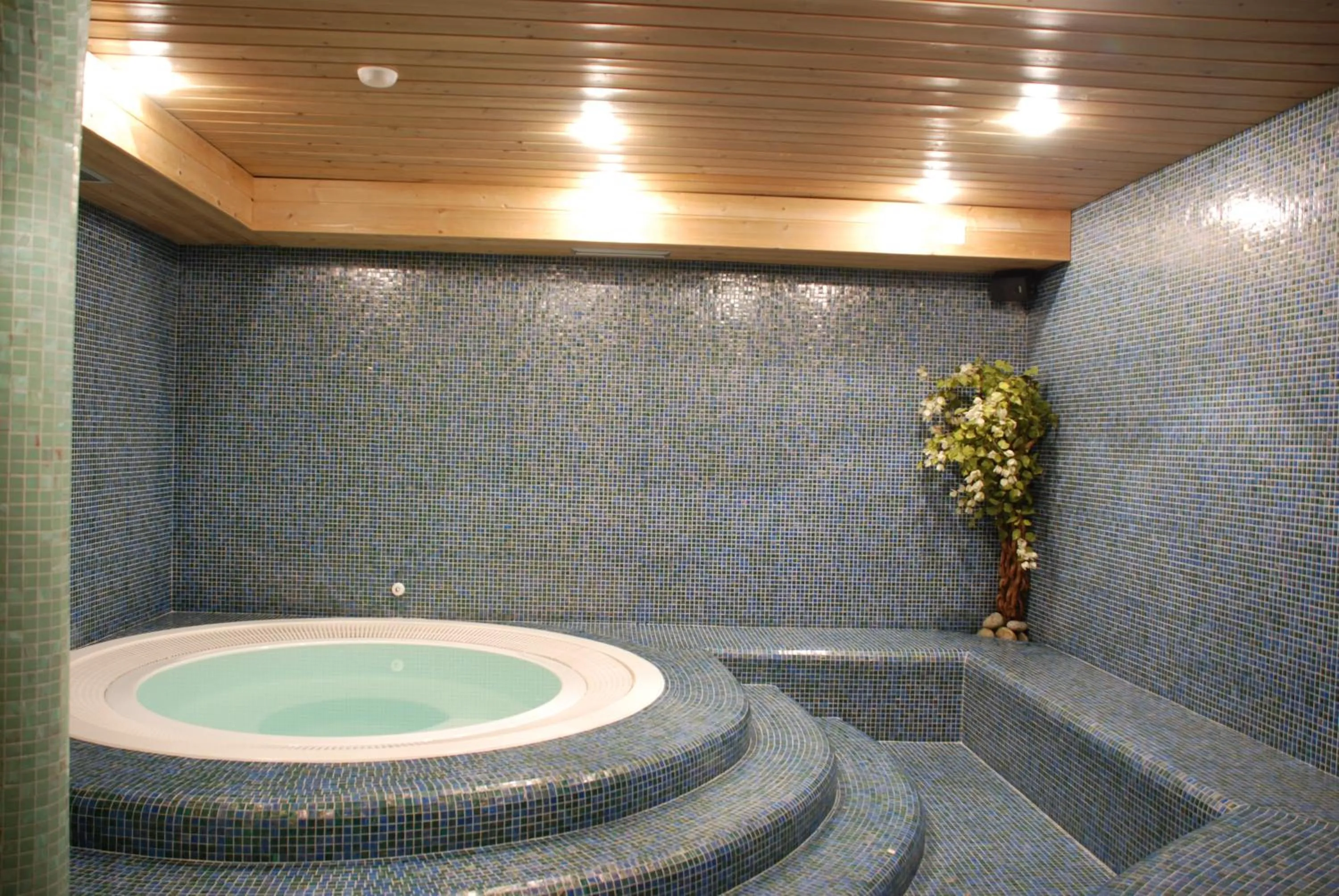 Hot Tub in Garni Cristallo