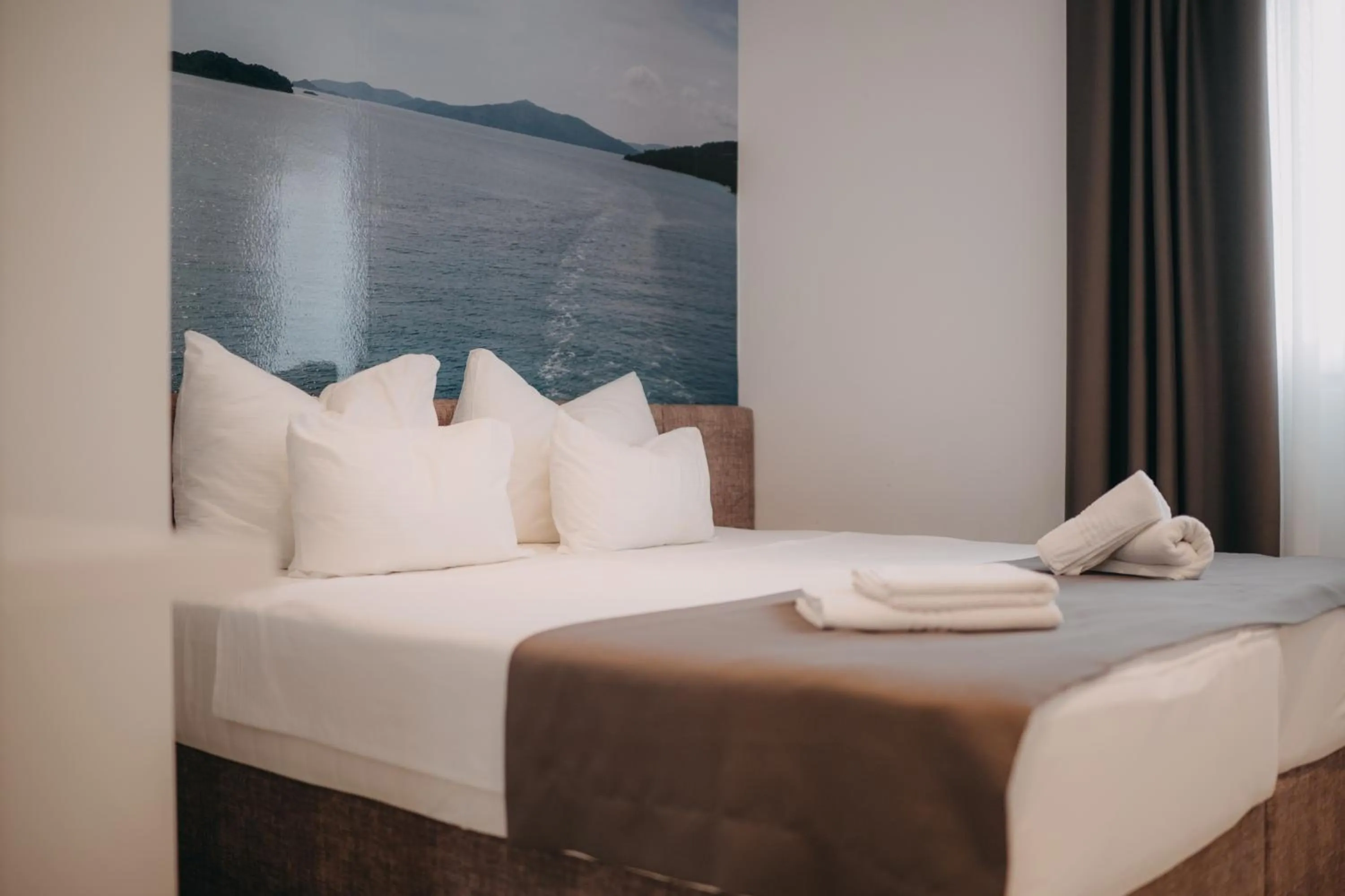 Bedroom, Bed in Villa Malo More