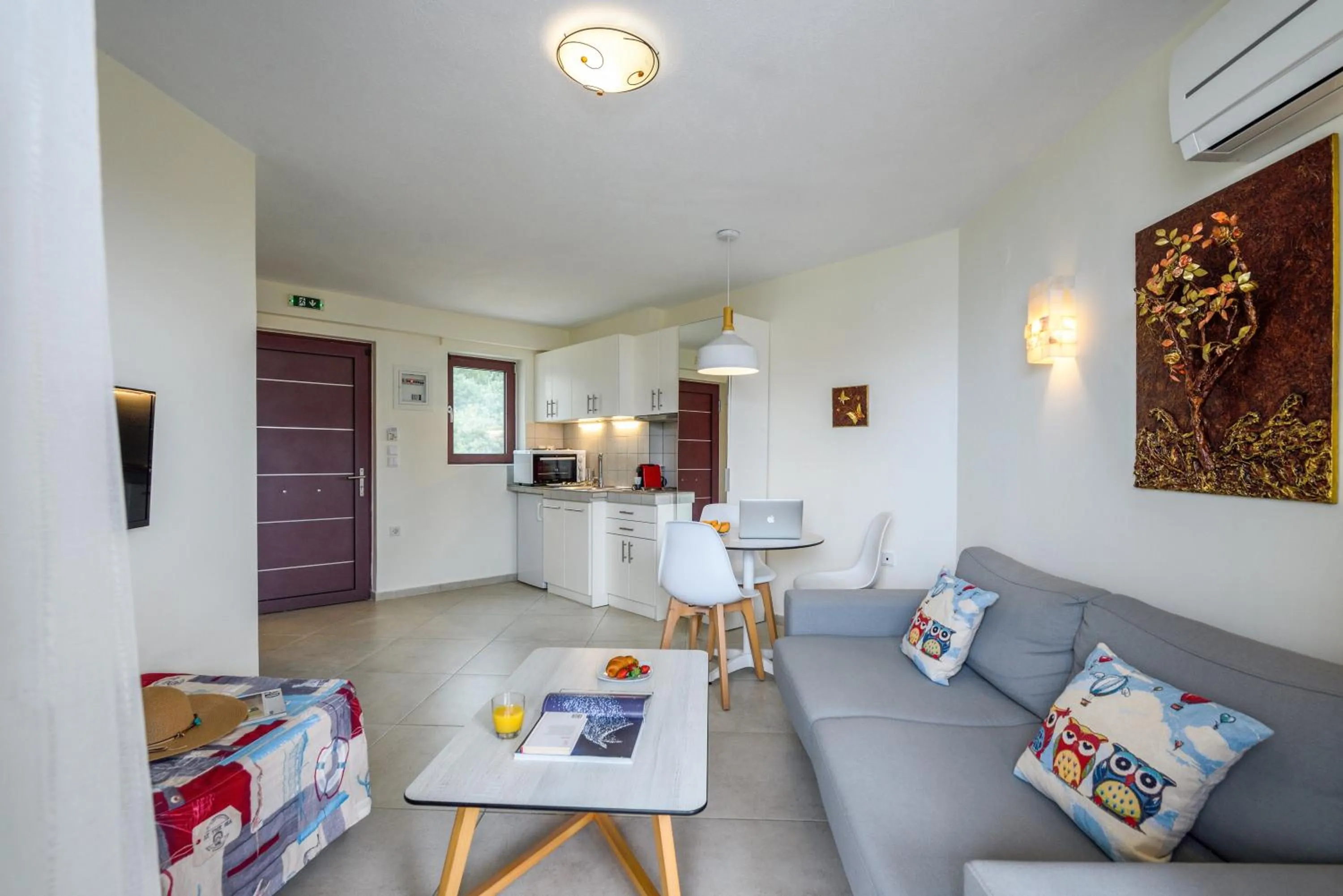 Kitchen or kitchenette in Elpiniki Luxury Apartments