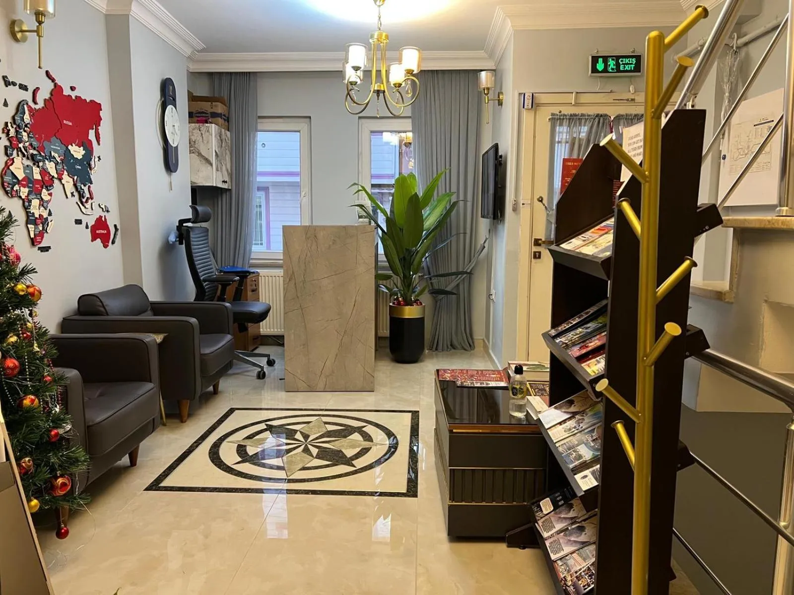 Lobby or reception in Sultanahmet inn Hotel