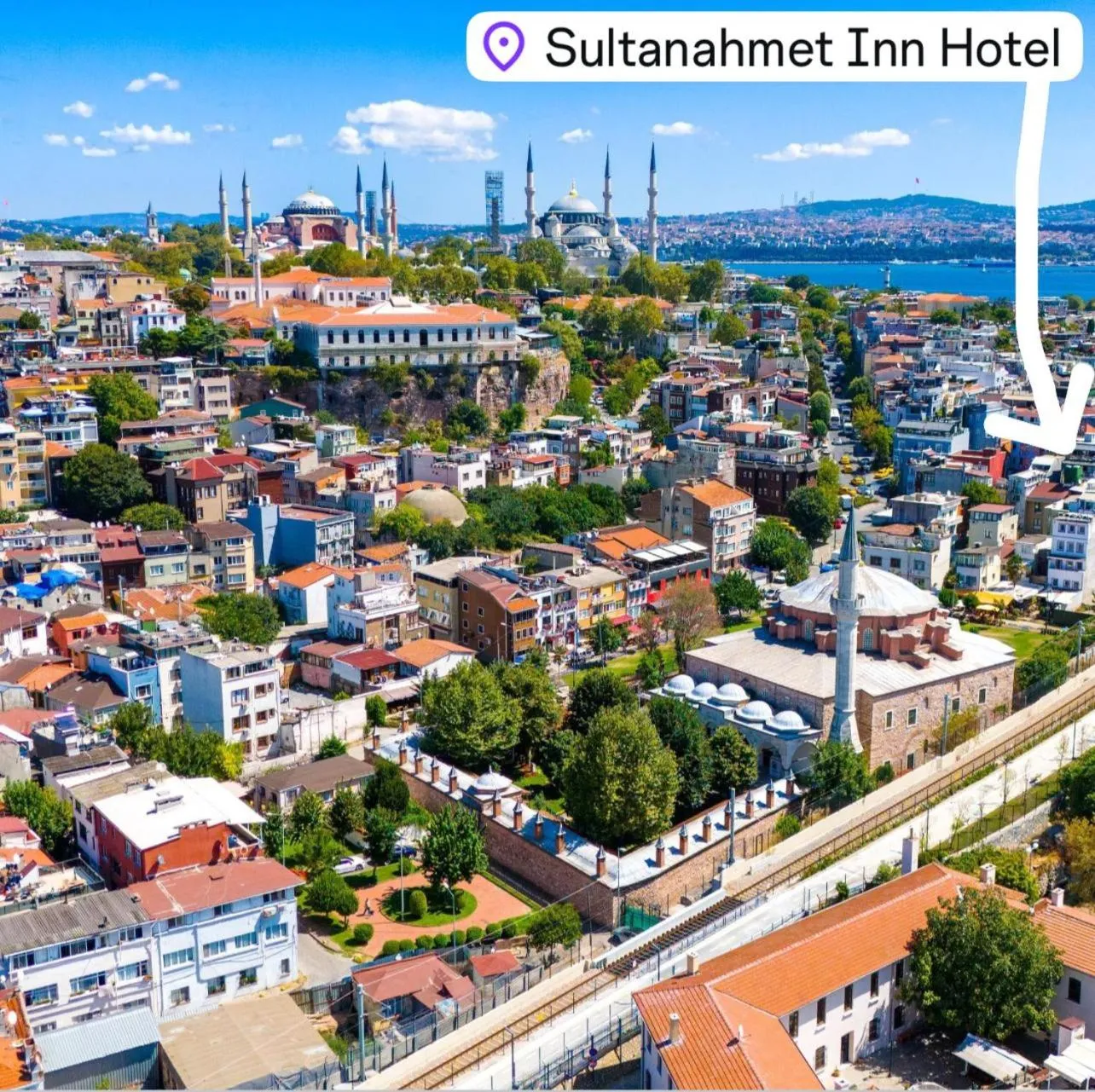 Property building in Sultanahmet inn Hotel