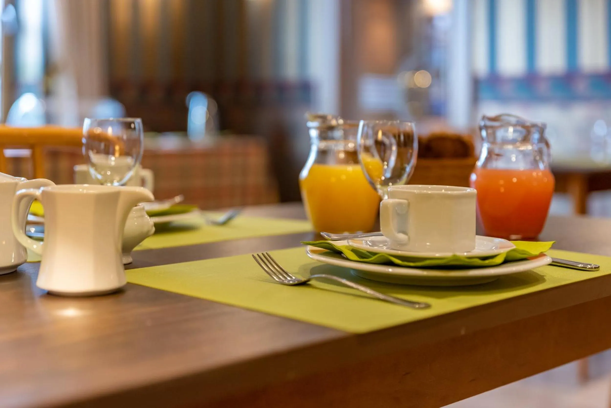 Continental breakfast in Hôtel Le Cor de Chasse