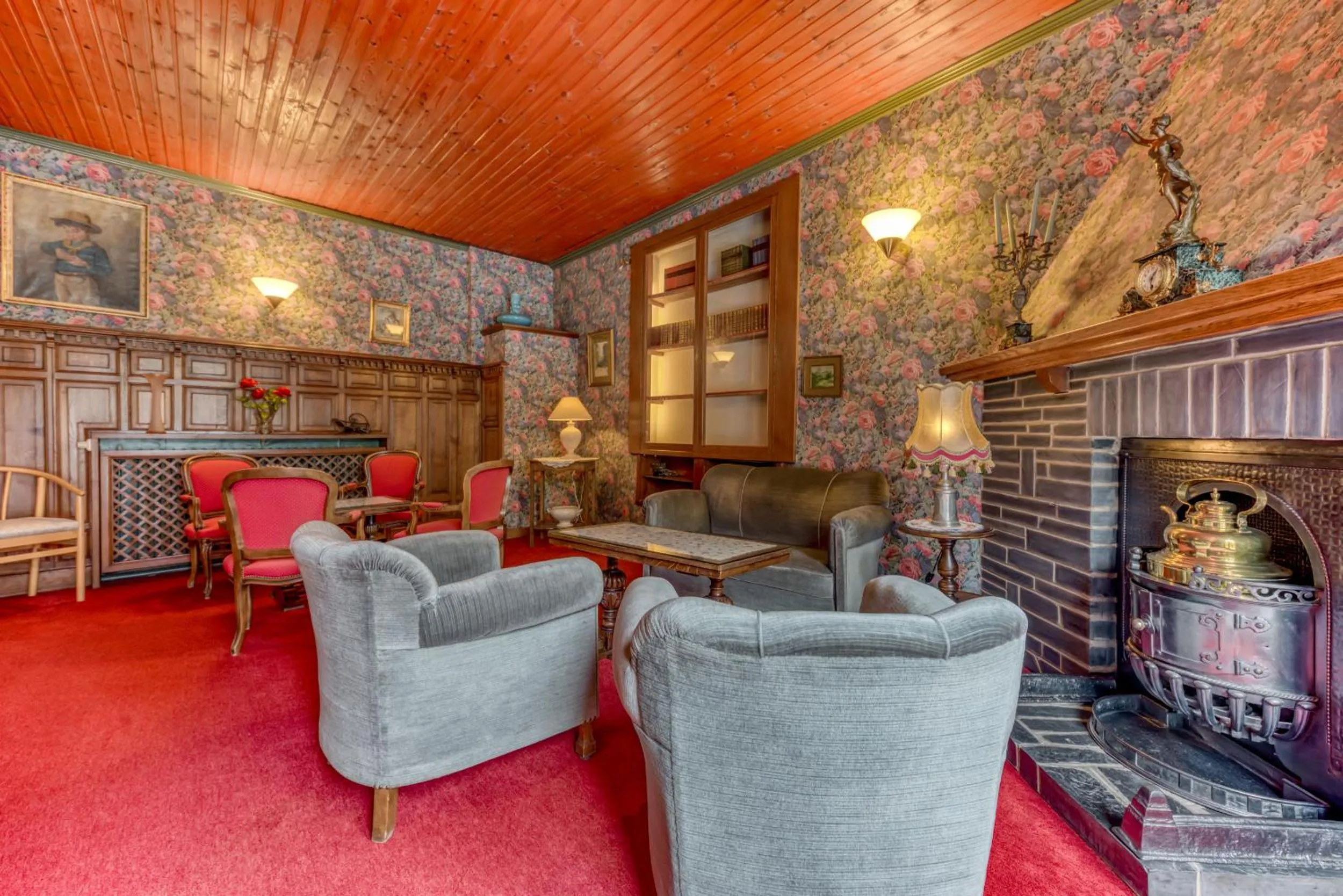Living room in Hôtel Le Cor de Chasse