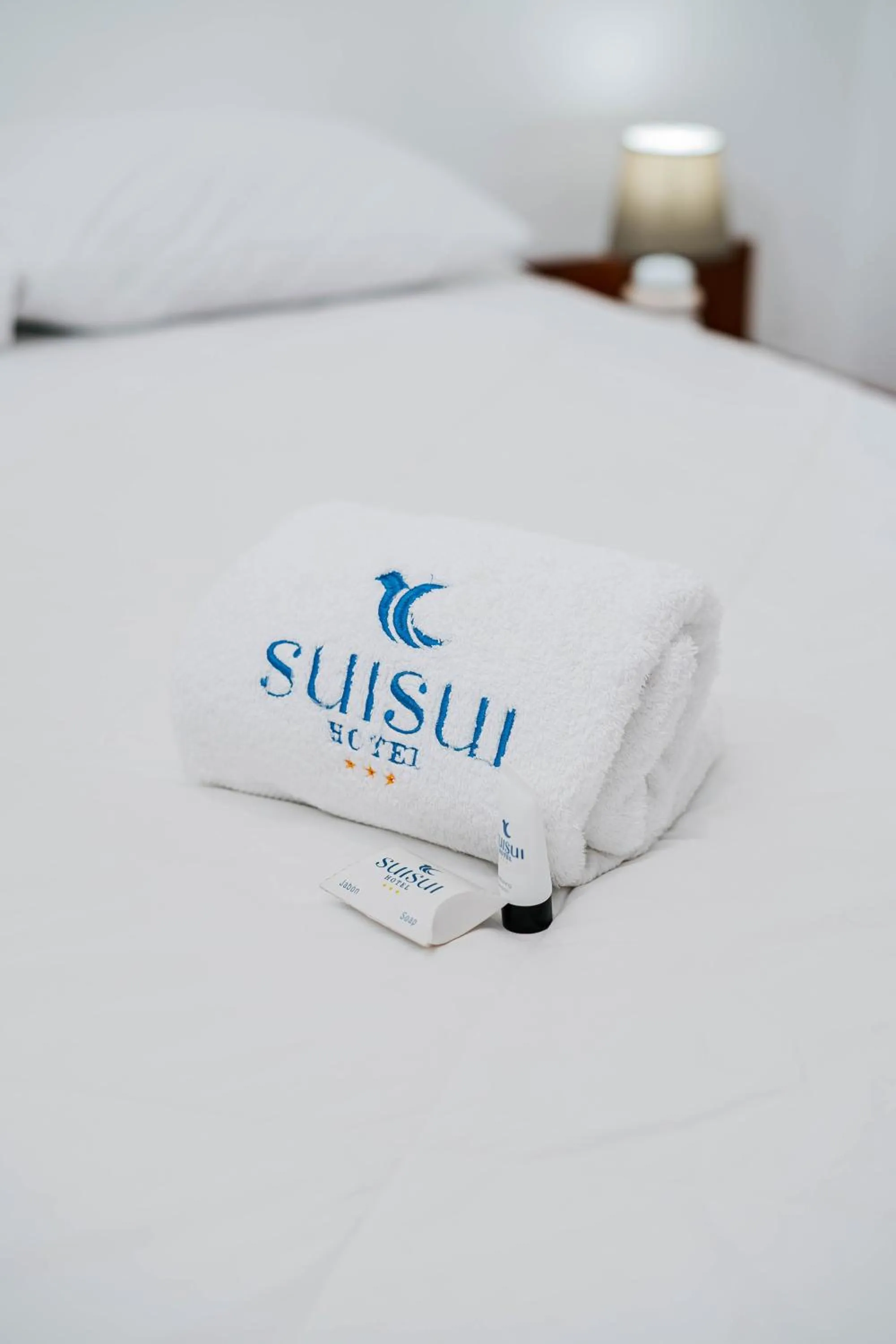Bed in Hotel Suisui