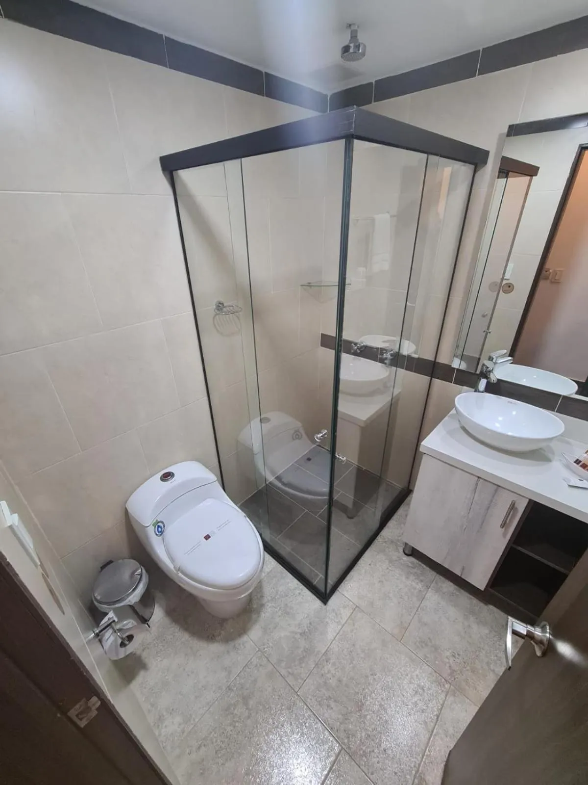 Shower in Rivière Boutique Hotel