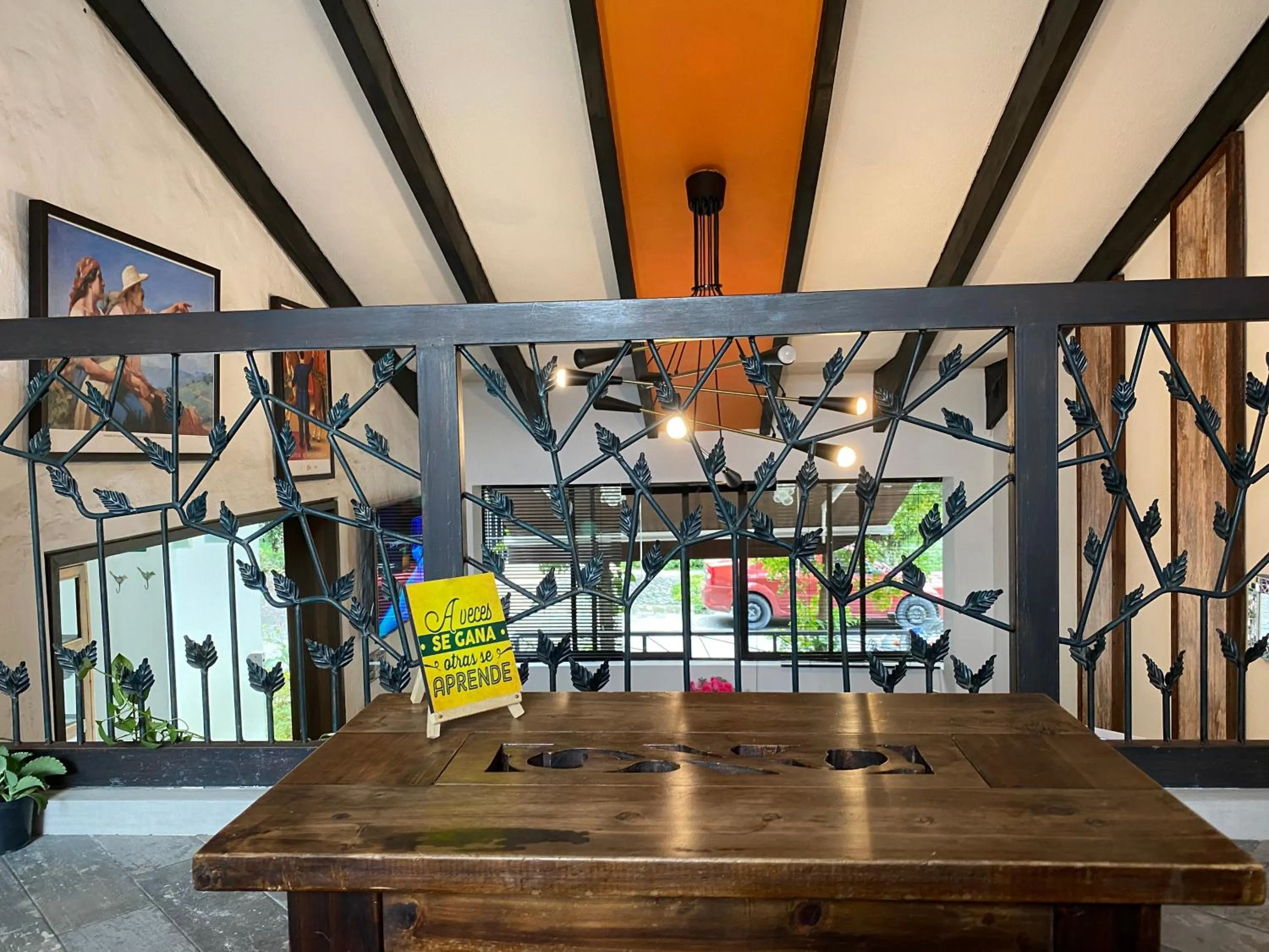 Seating area in Rivière Boutique Hotel