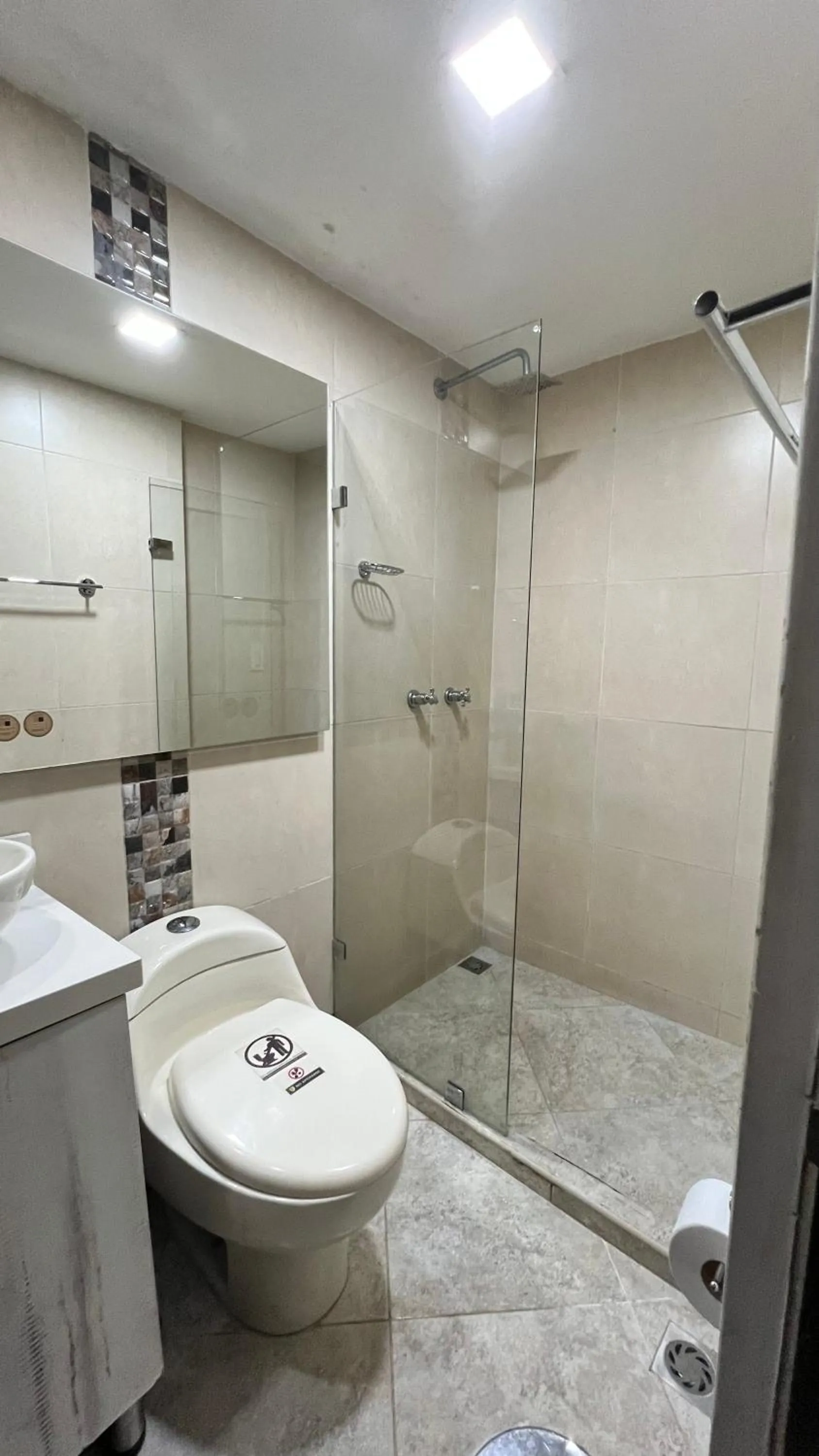 Shower in Rivière Boutique Hotel