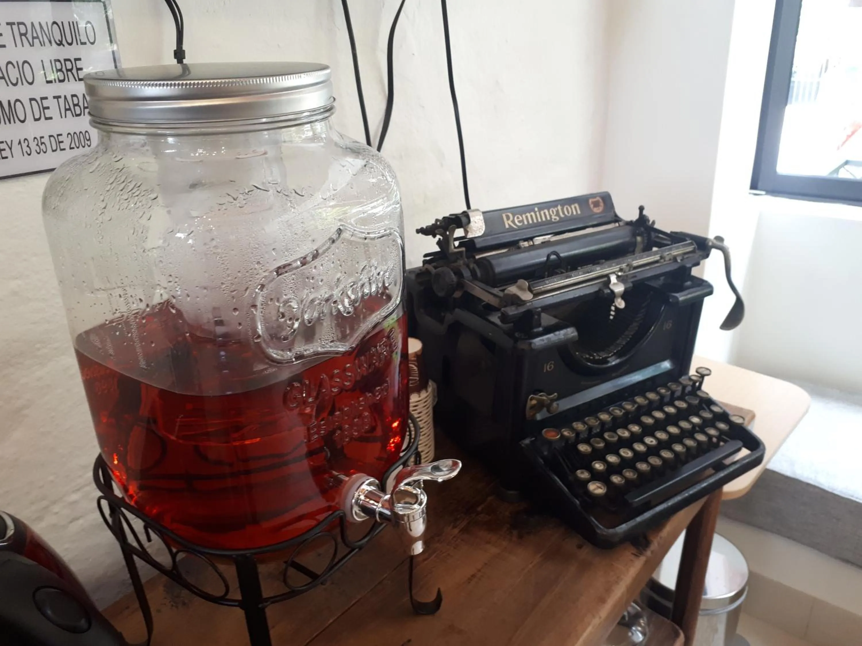 Seating area in Rivière Boutique Hotel