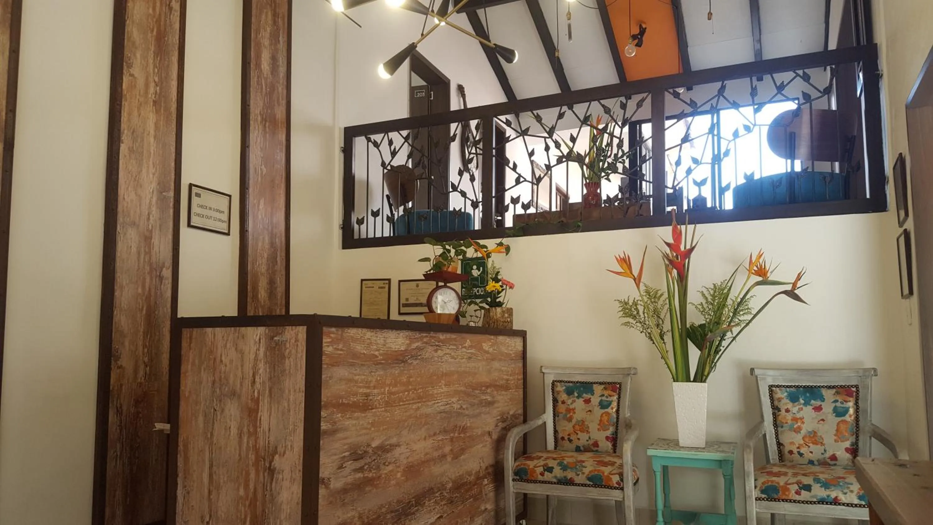 Lobby or reception in Rivière Boutique Hotel