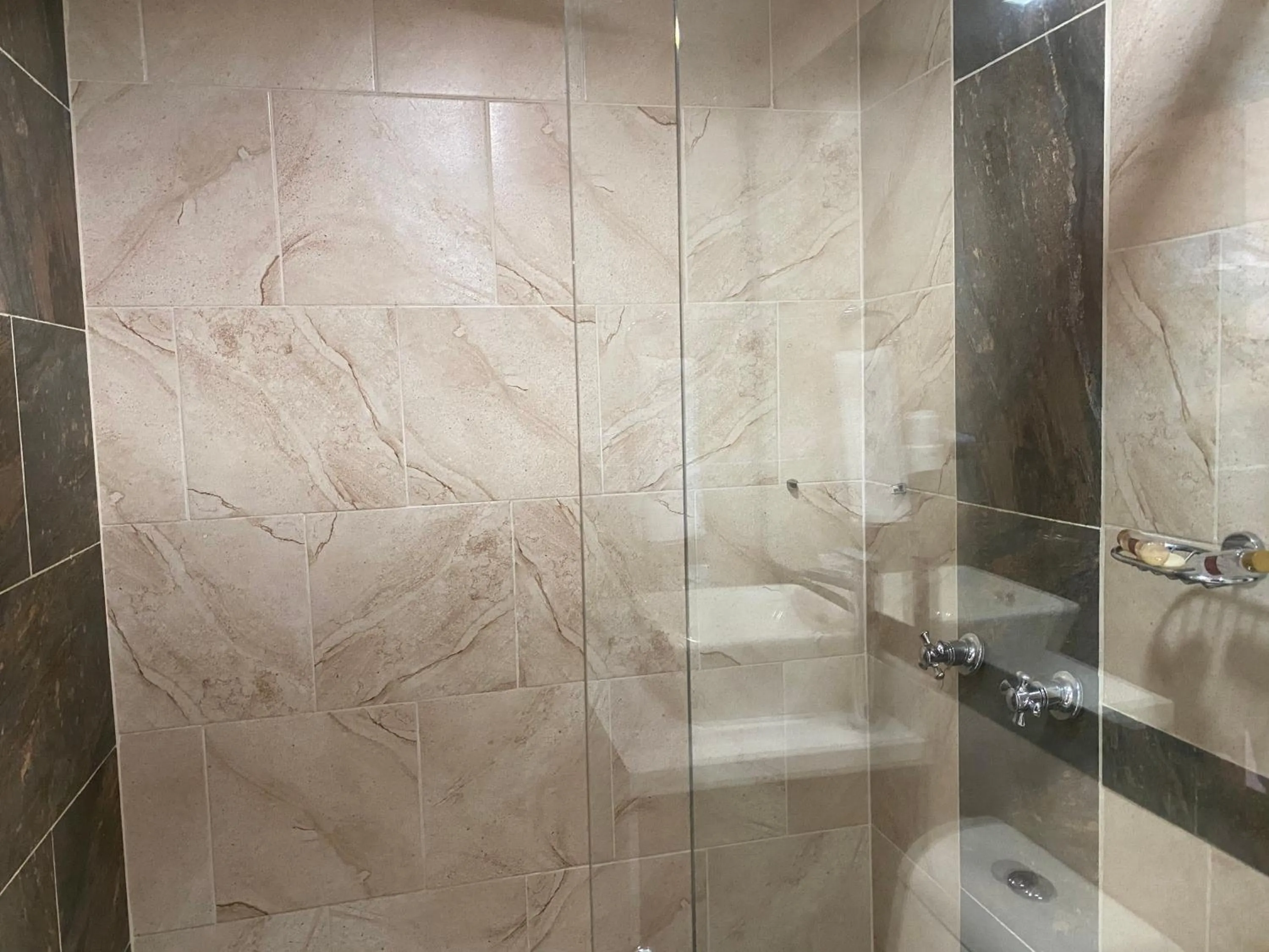 Shower in Rivière Boutique Hotel