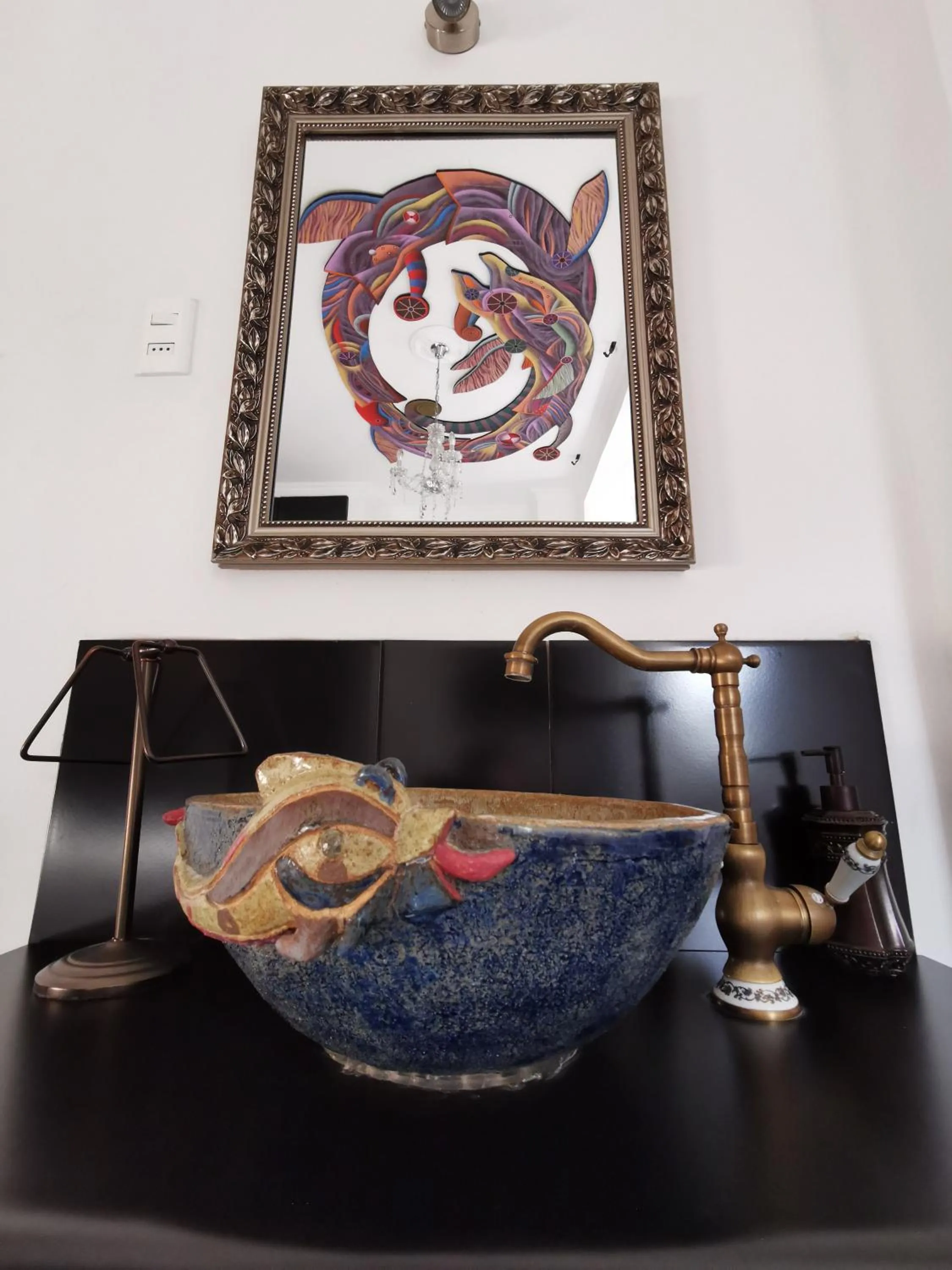 Decorative detail in Casa Puente Hotel Boutique