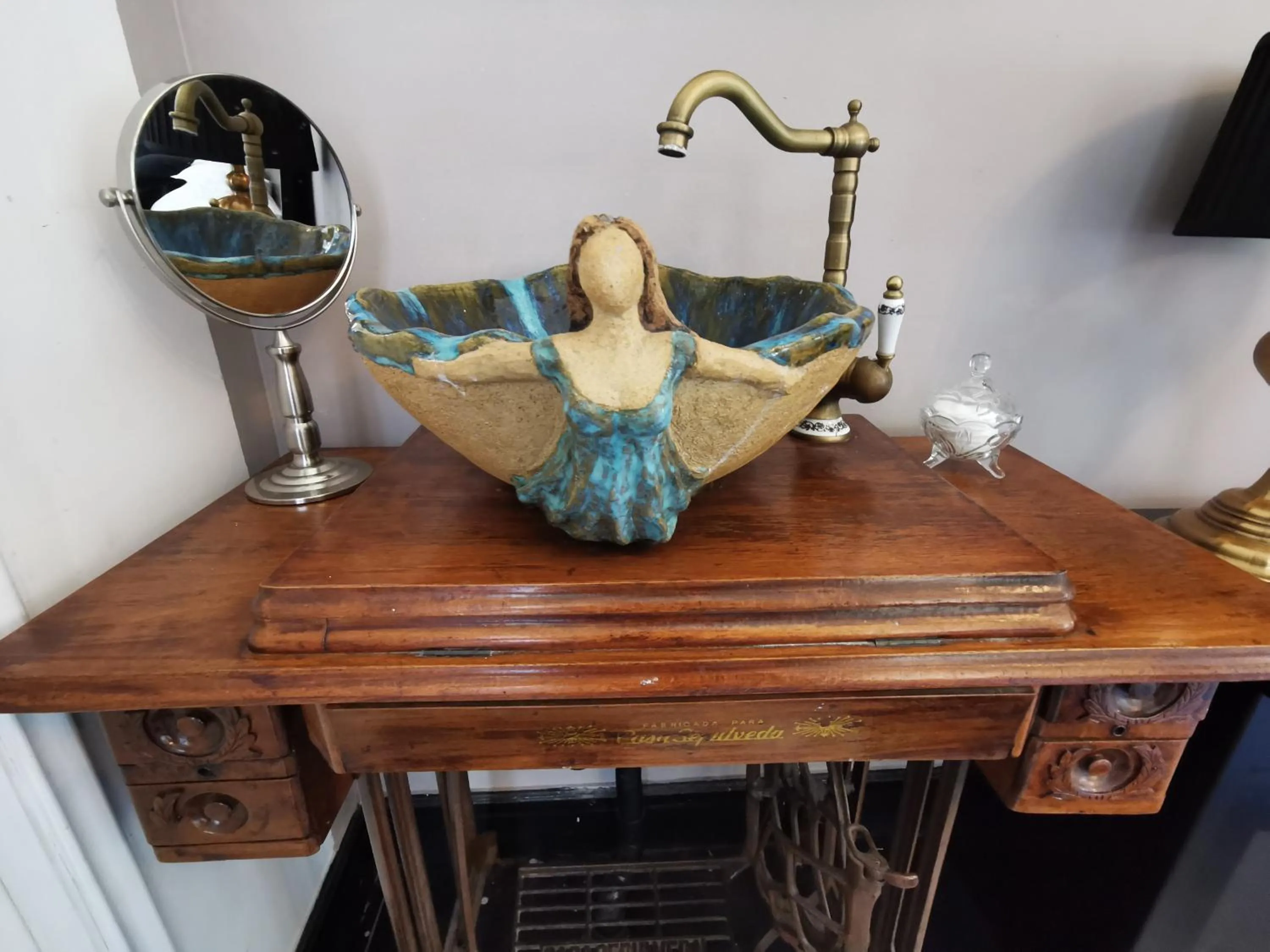 Decorative detail in Casa Puente Hotel Boutique