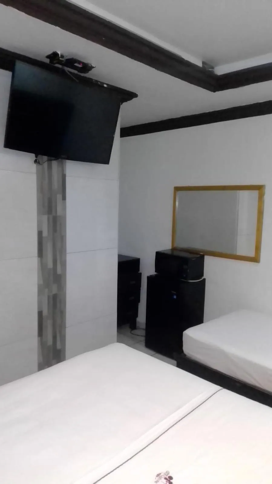 Bed in Hotel Don Quijote