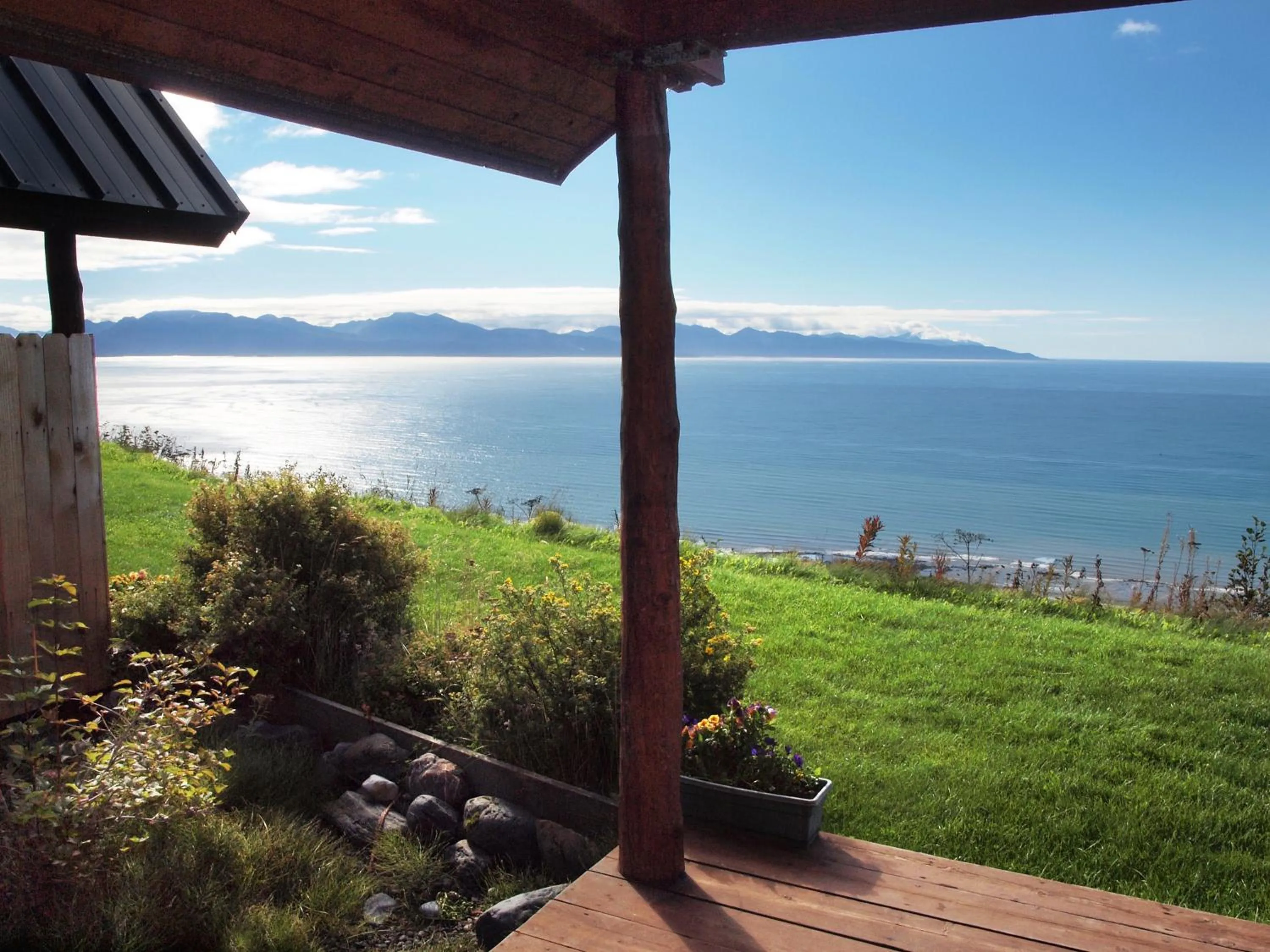 Patio in Alaskan Suites