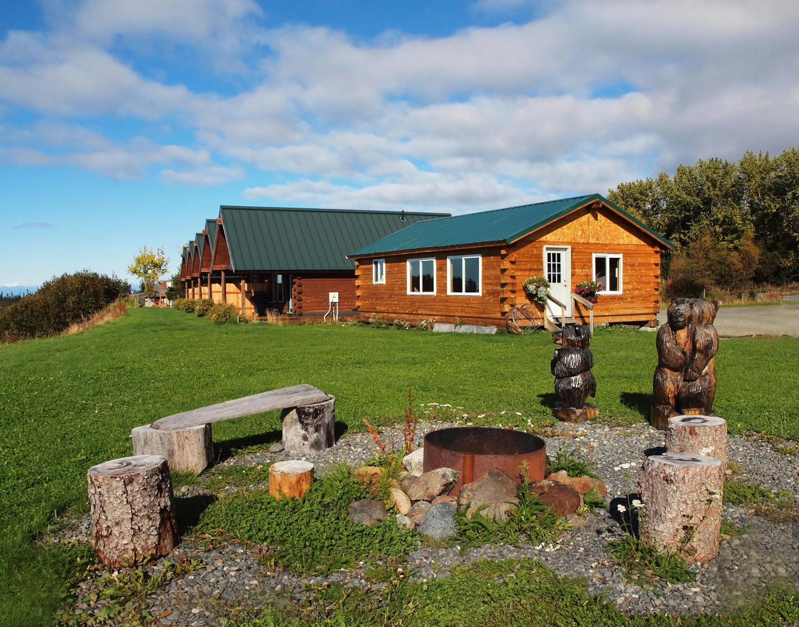 Natural landscape in Alaskan Suites