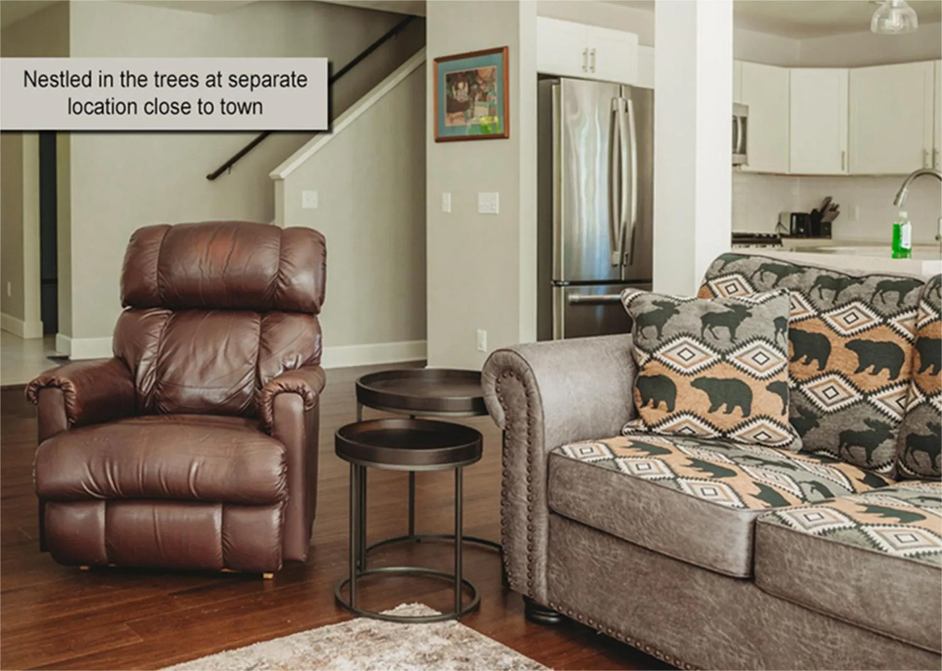 Bed in Alaskan Suites