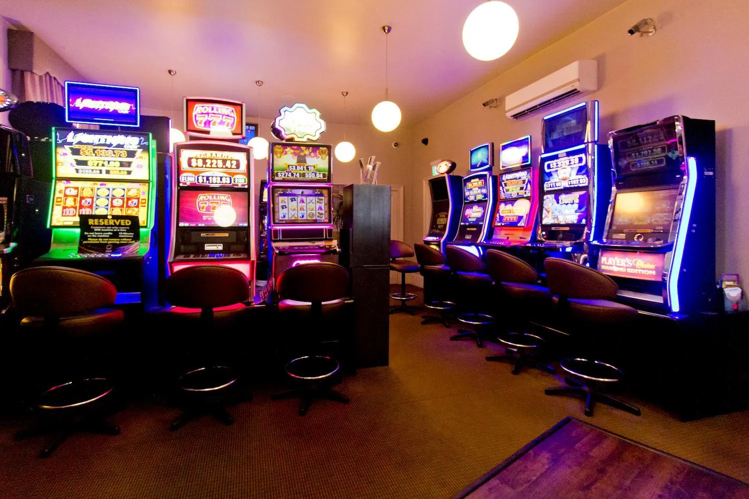 Game Room in Deloraine Hotel