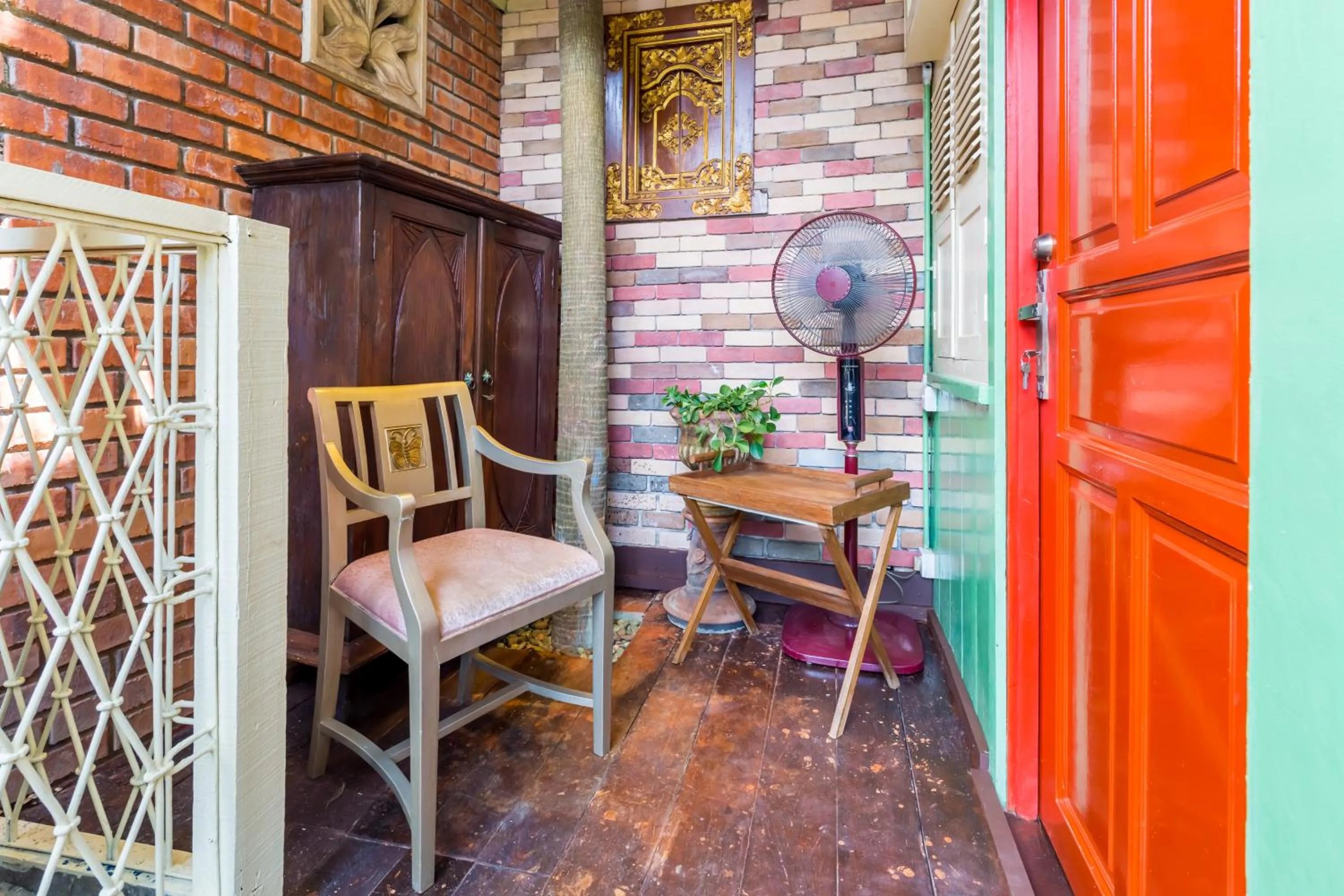 Facade/entrance in Classic Malay House in KL City Centre