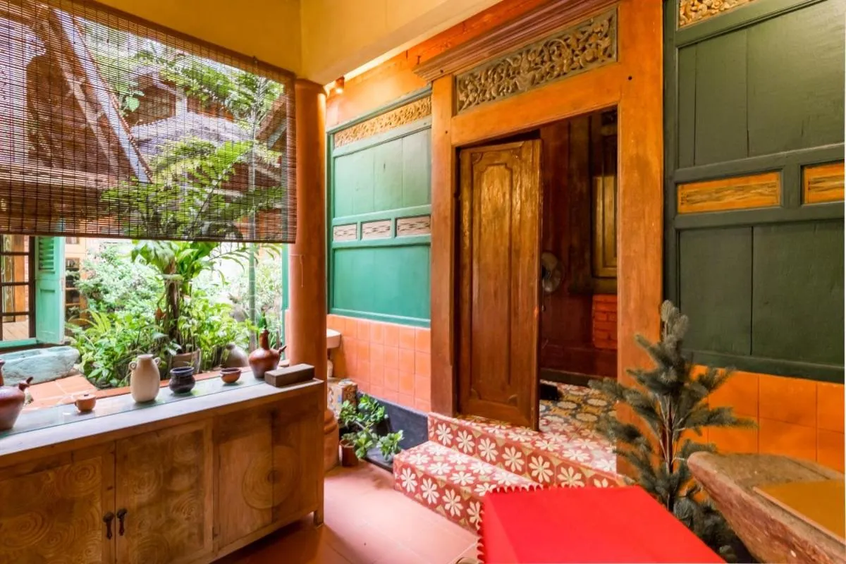 Facade/entrance in Classic Malay House in KL City Centre