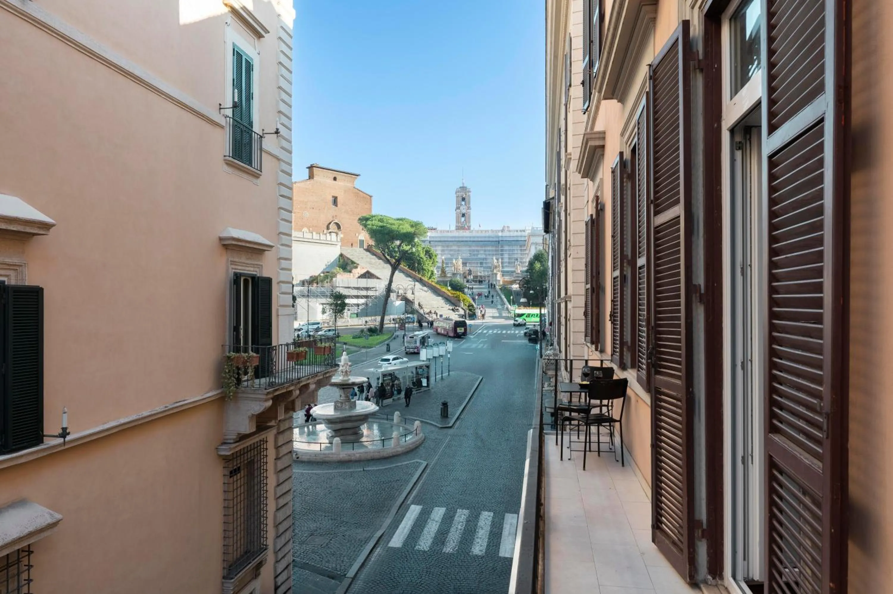 Balcony/Terrace in Vittoriano Suite