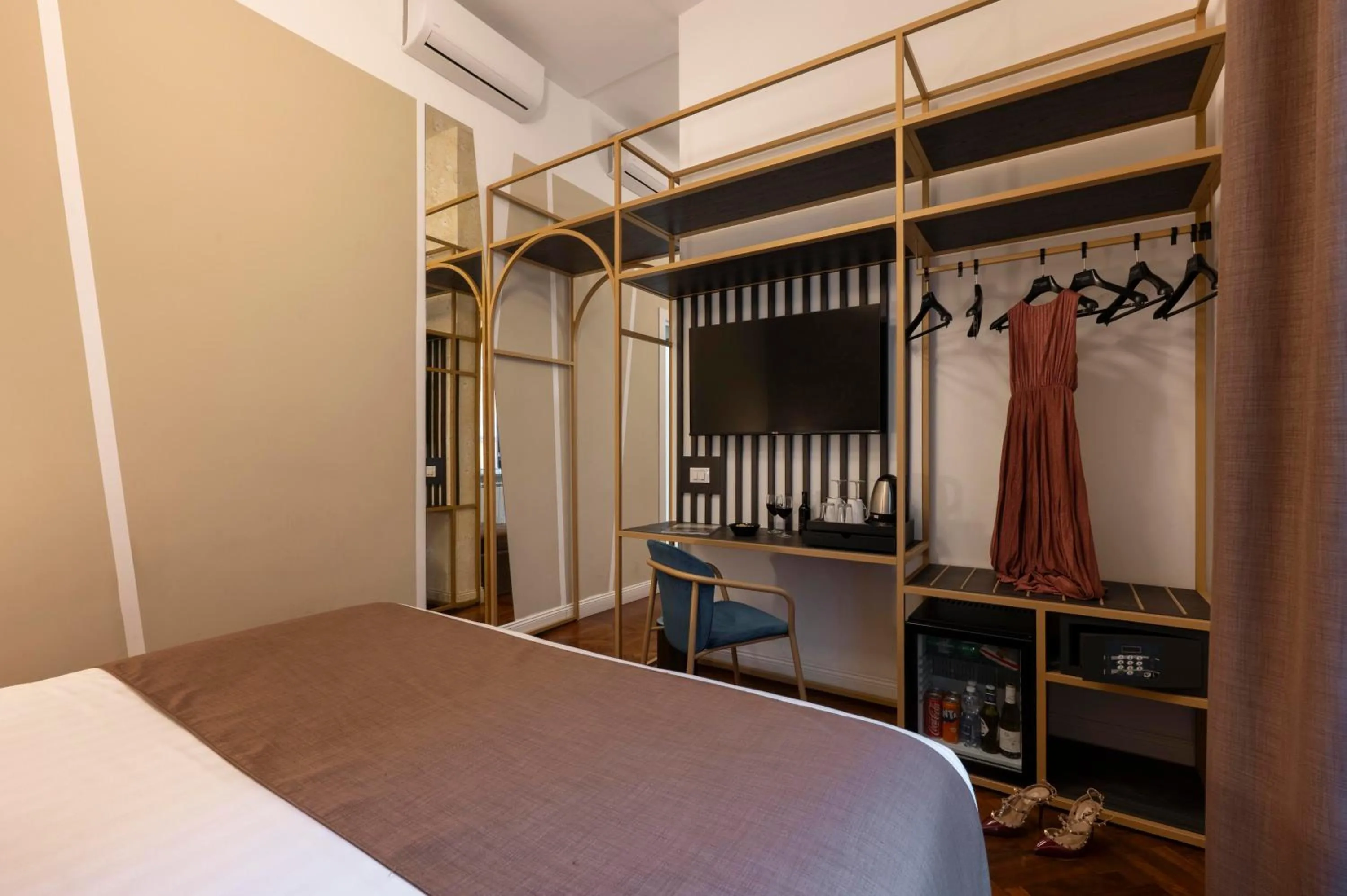 Bed in Vittoriano Suite