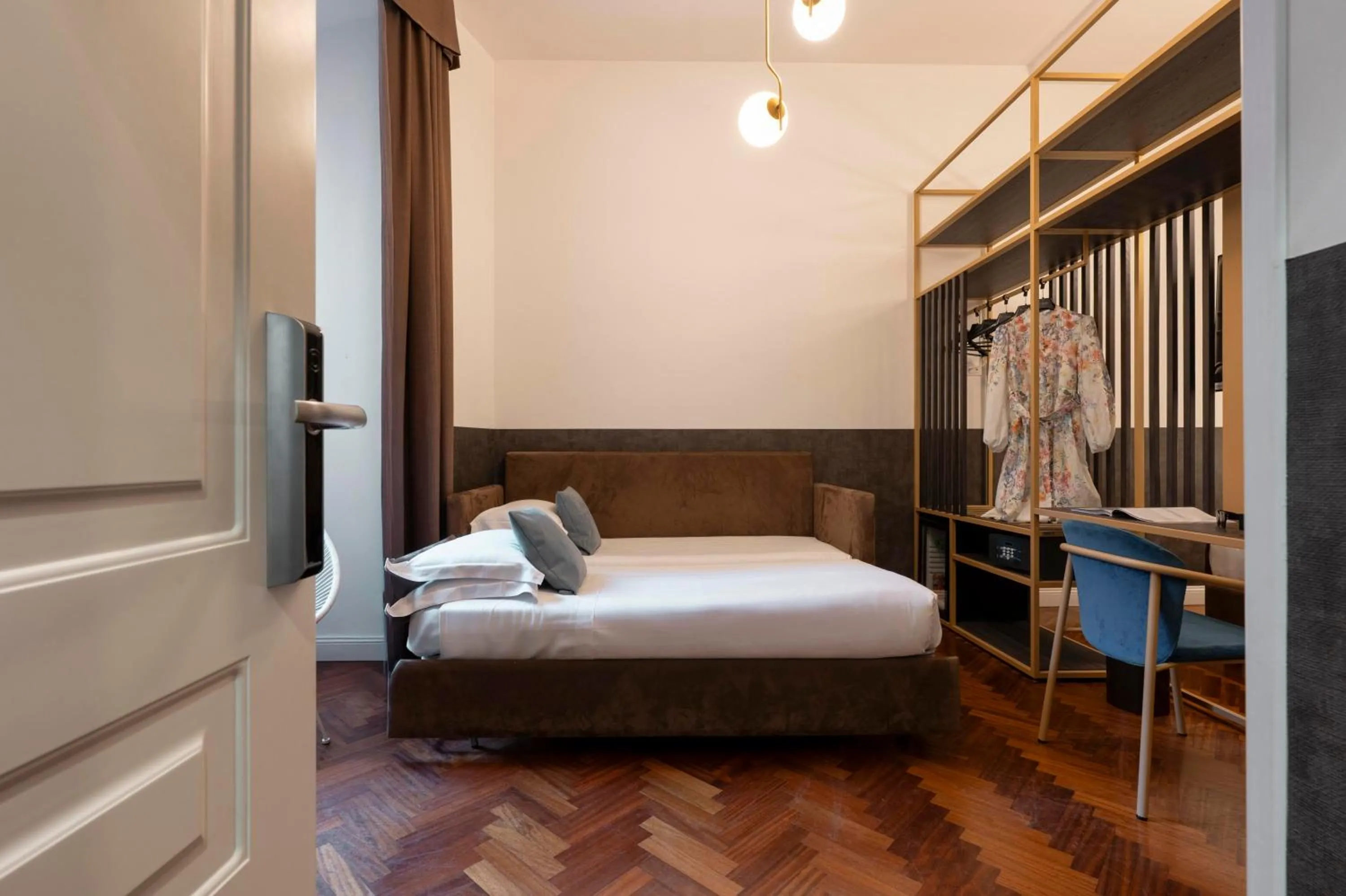 Bed in Vittoriano Suite