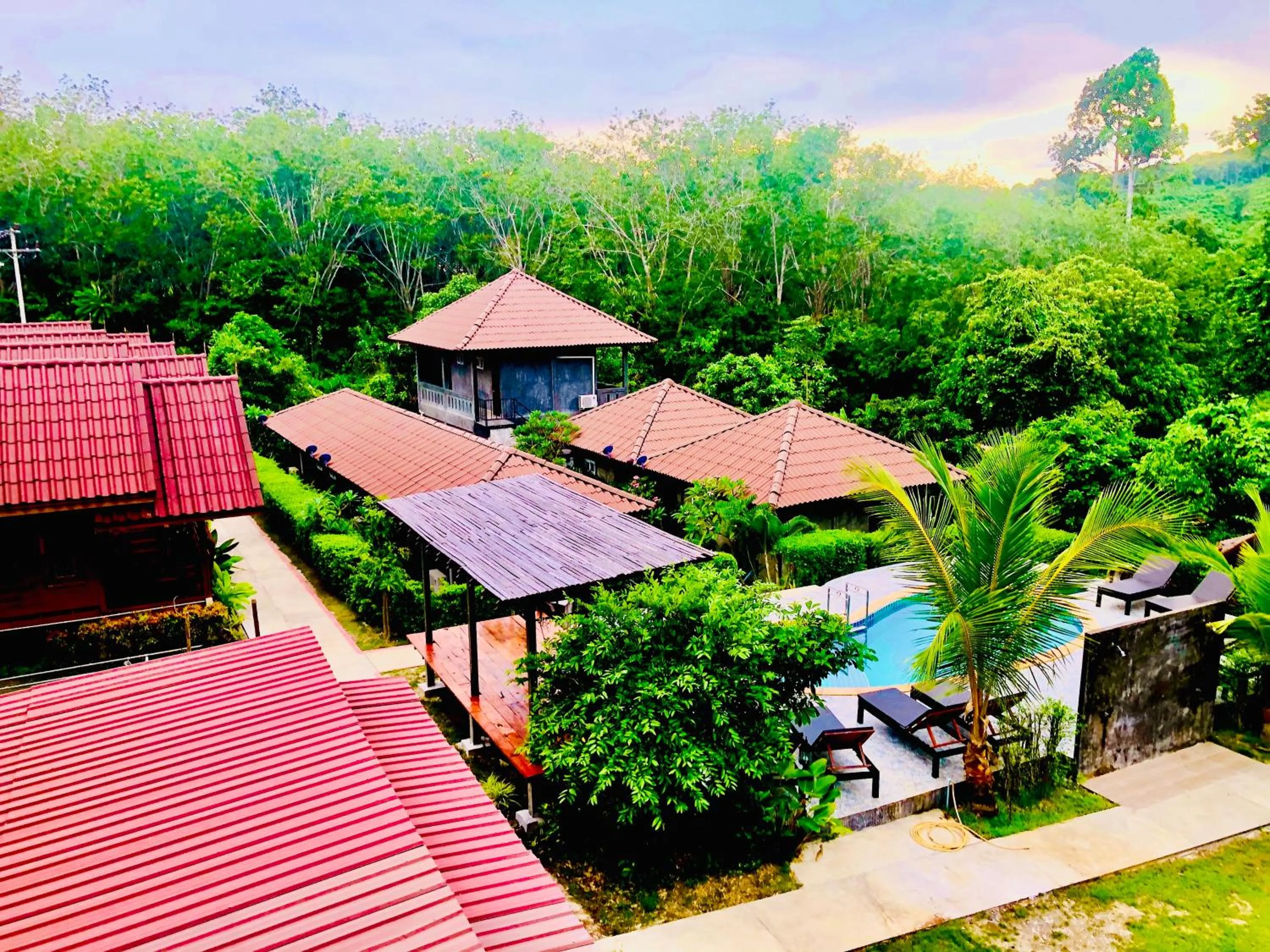 Bird's eye view in Siam Lanta Resort - SHA Extra Plus