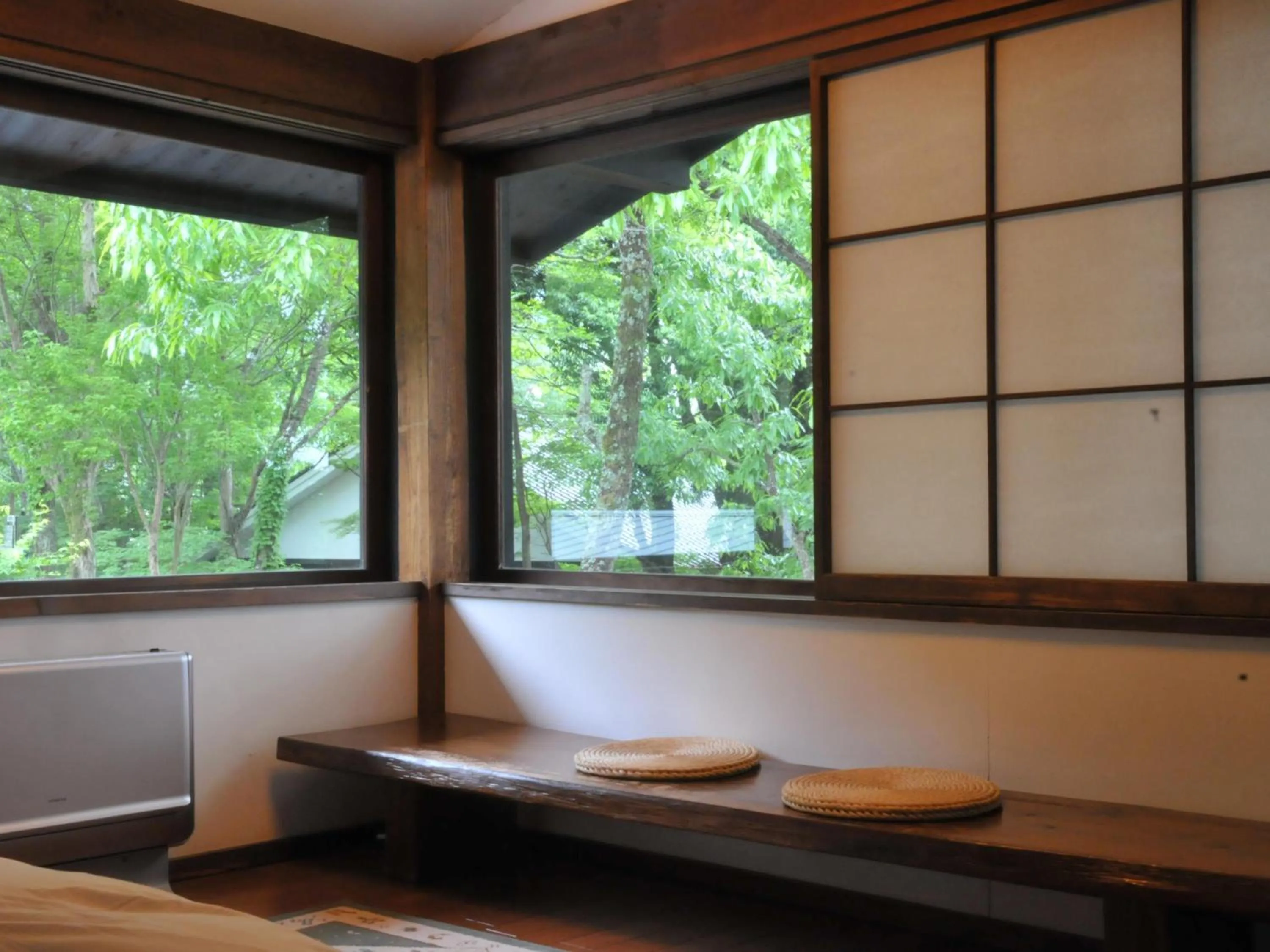 Garden view in Yufuin Onsen Auberge Kunugiya