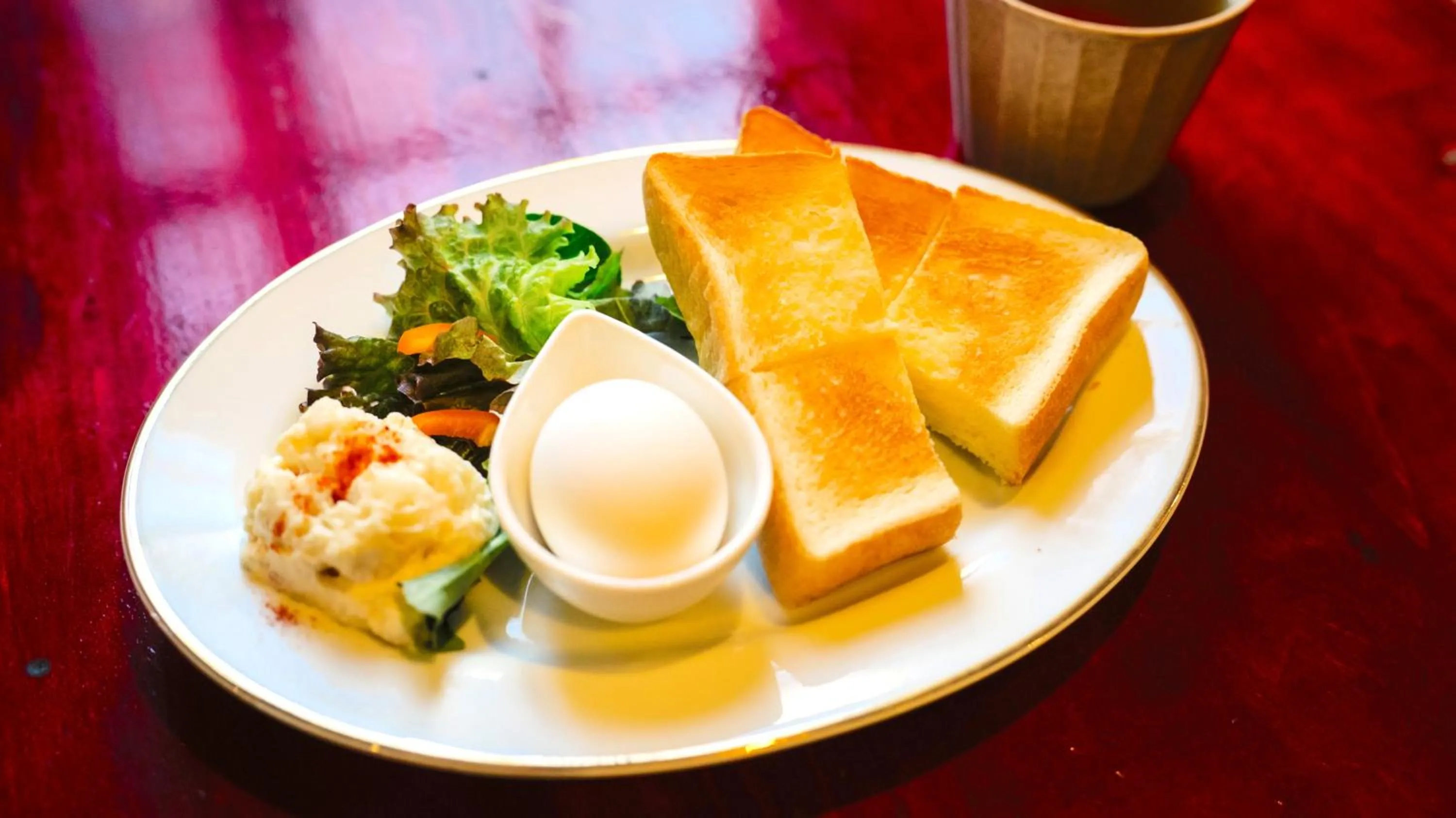 Breakfast in fan! ABURATSU