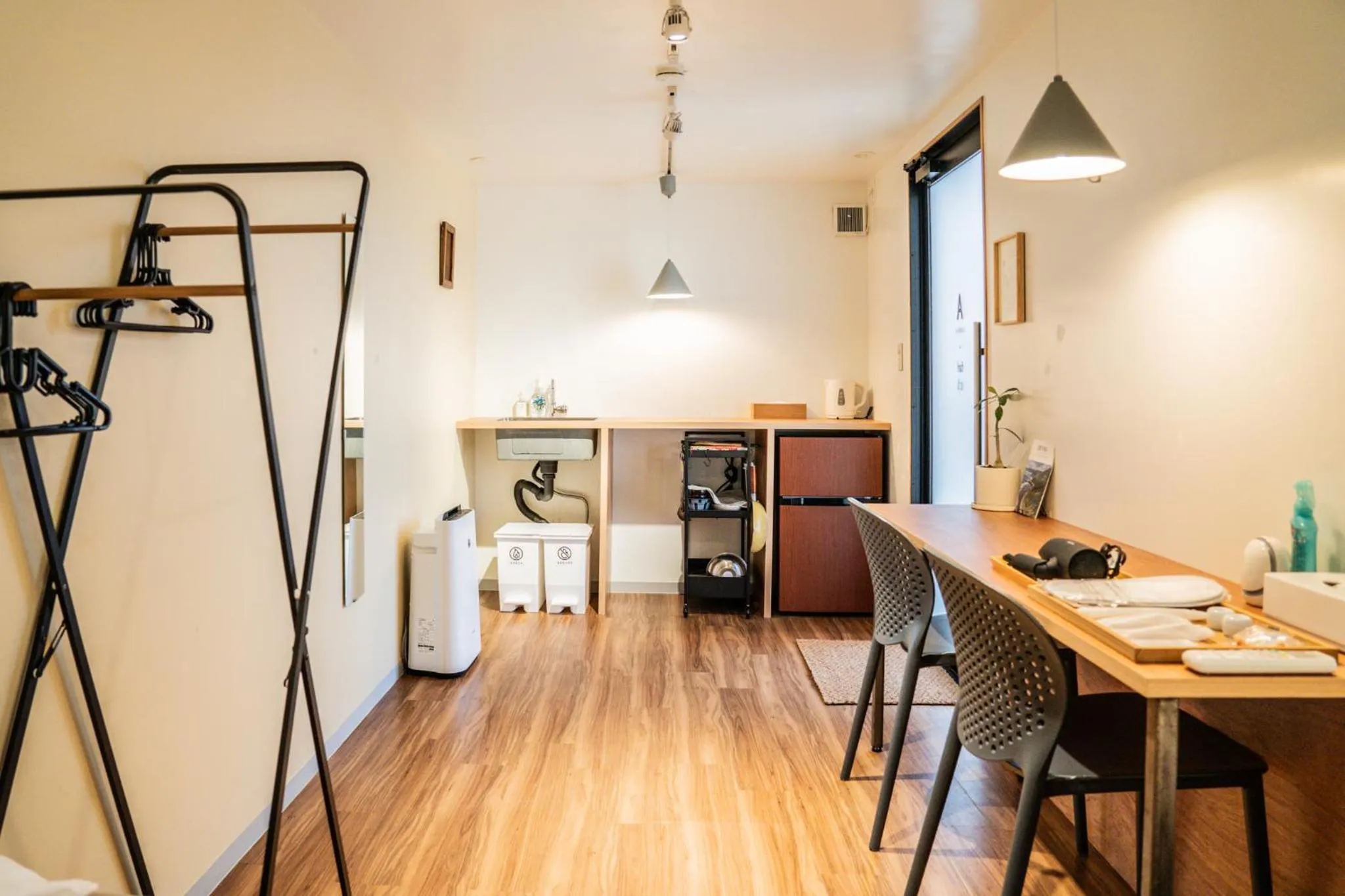 Coffee/tea facilities in fan! ABURATSU