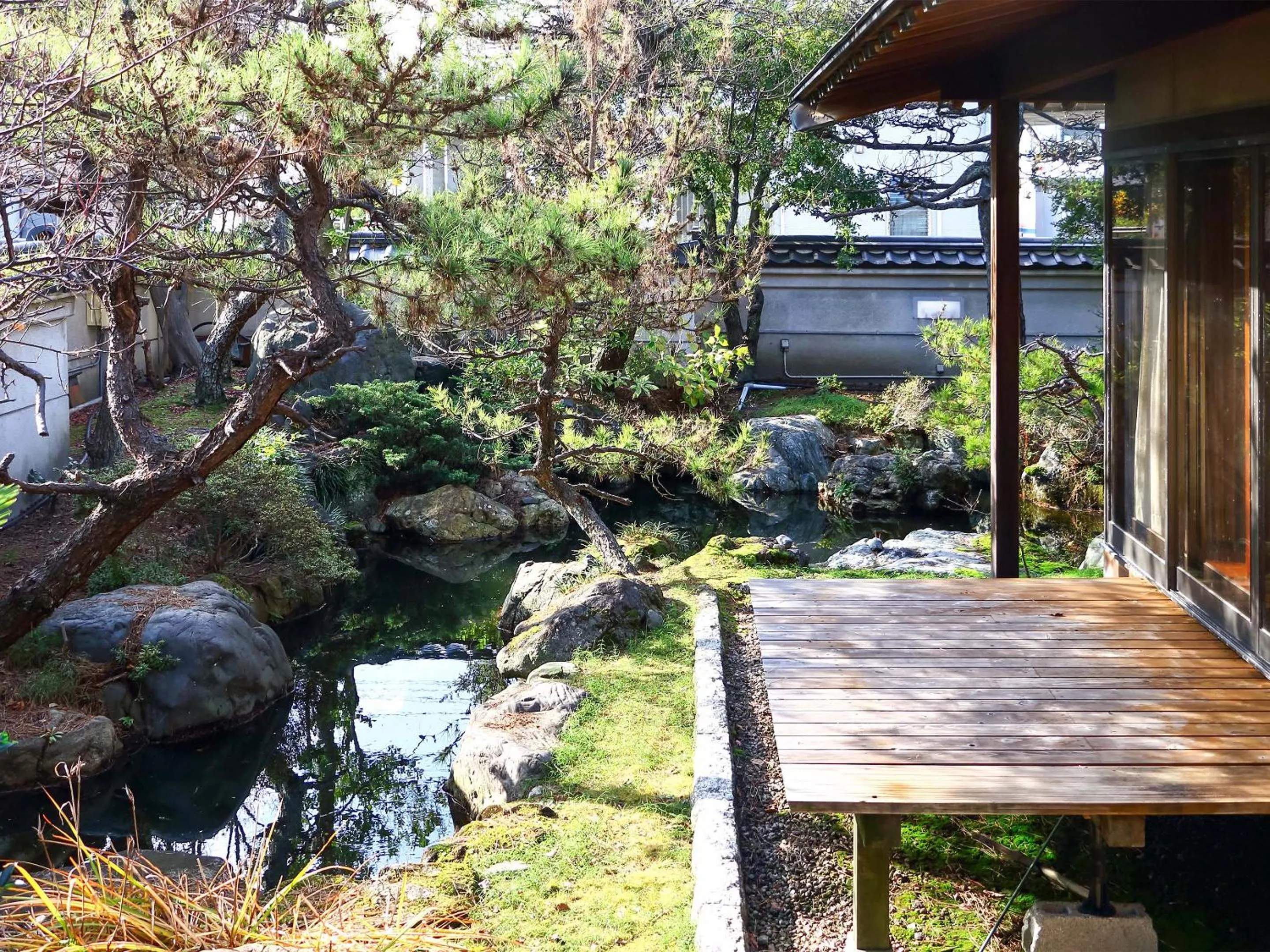 Garden in Ryokan Karasawa
