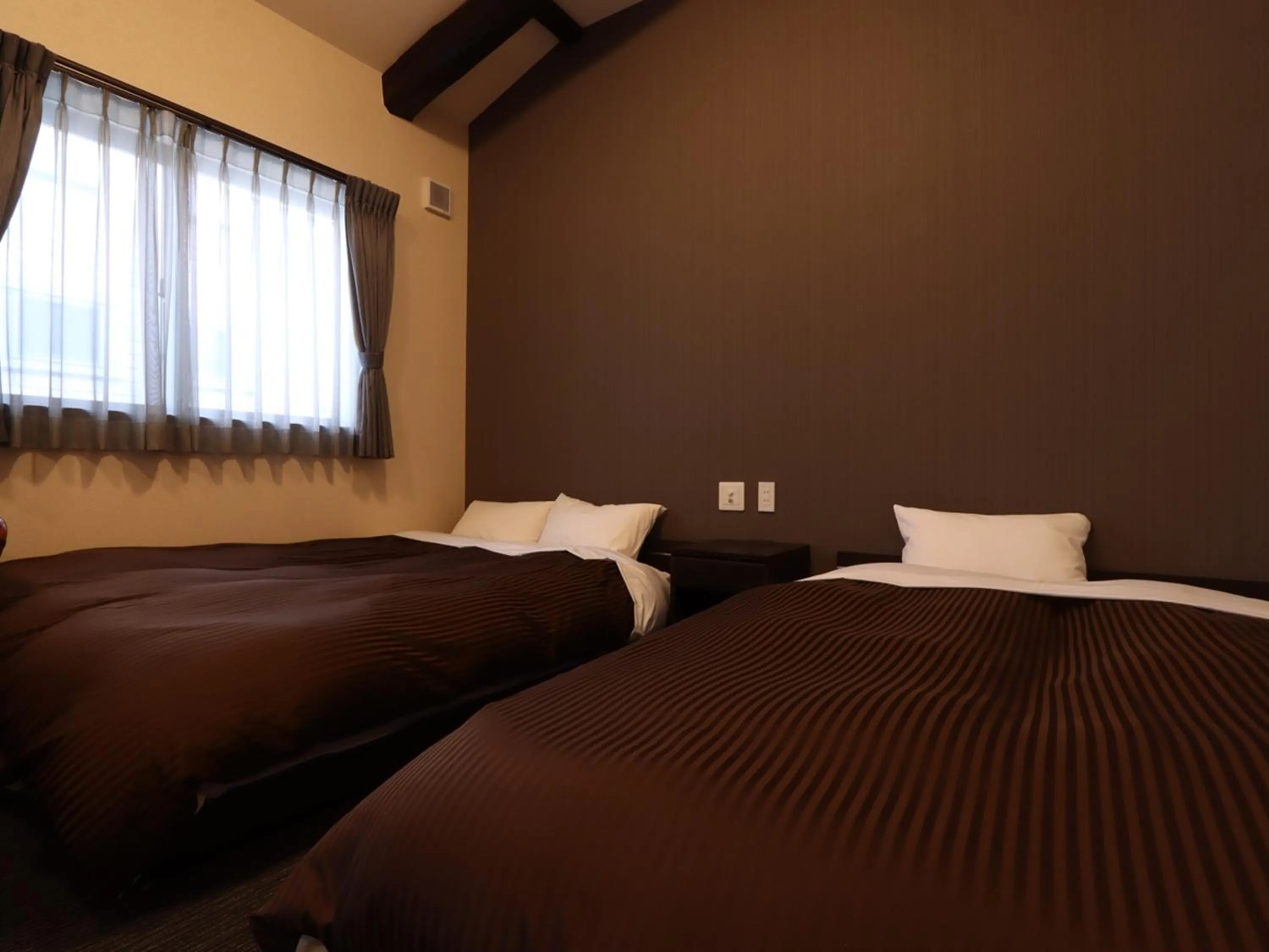 Bed in Ryokan Karasawa