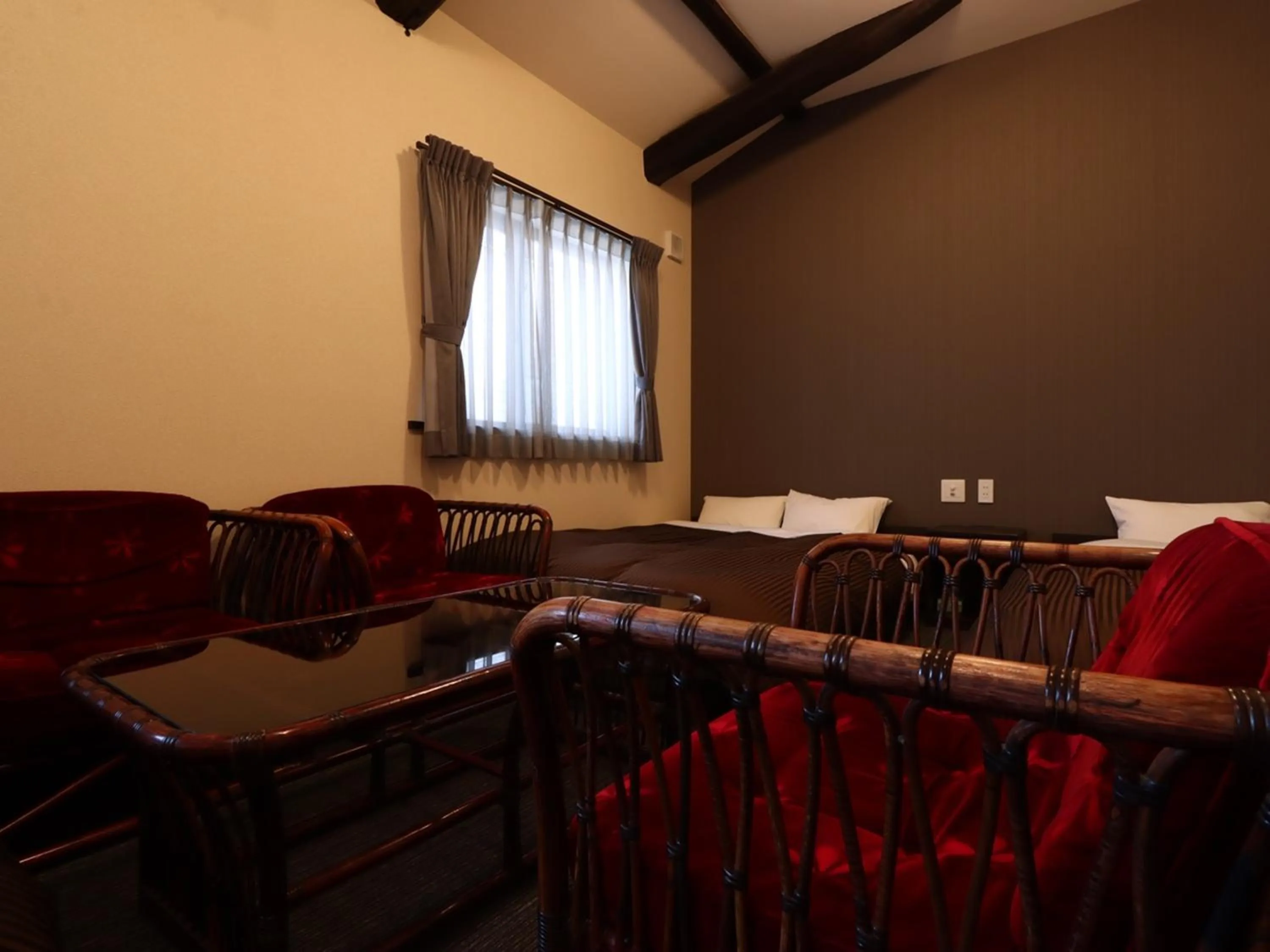 Bed in Ryokan Karasawa